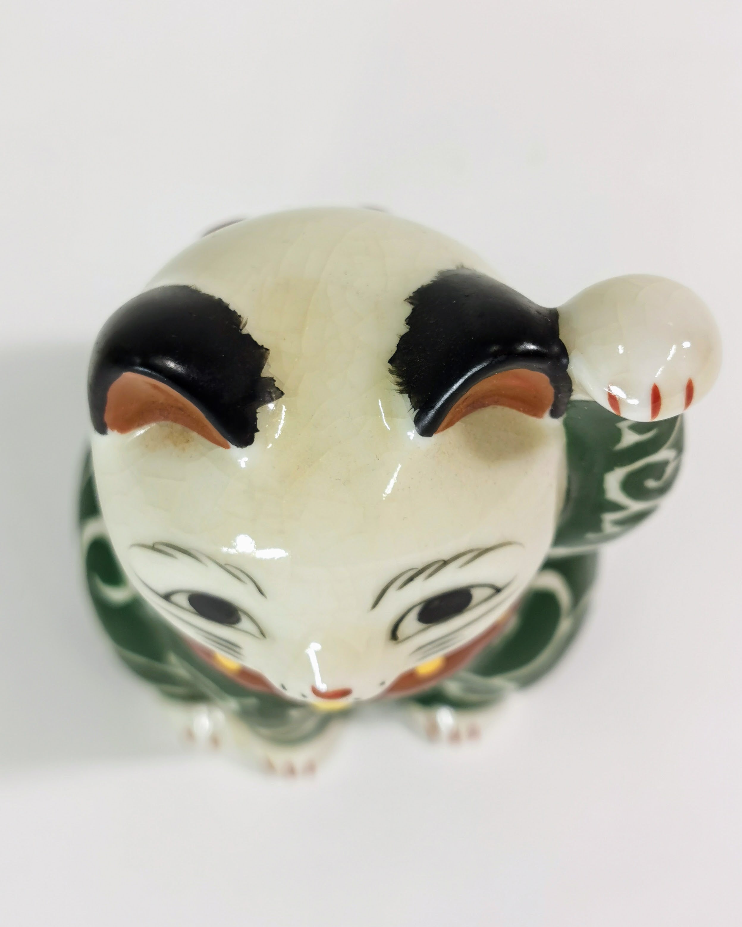 招き猫 招福 縁起物 厄除け 置物 中古品◆tkm286