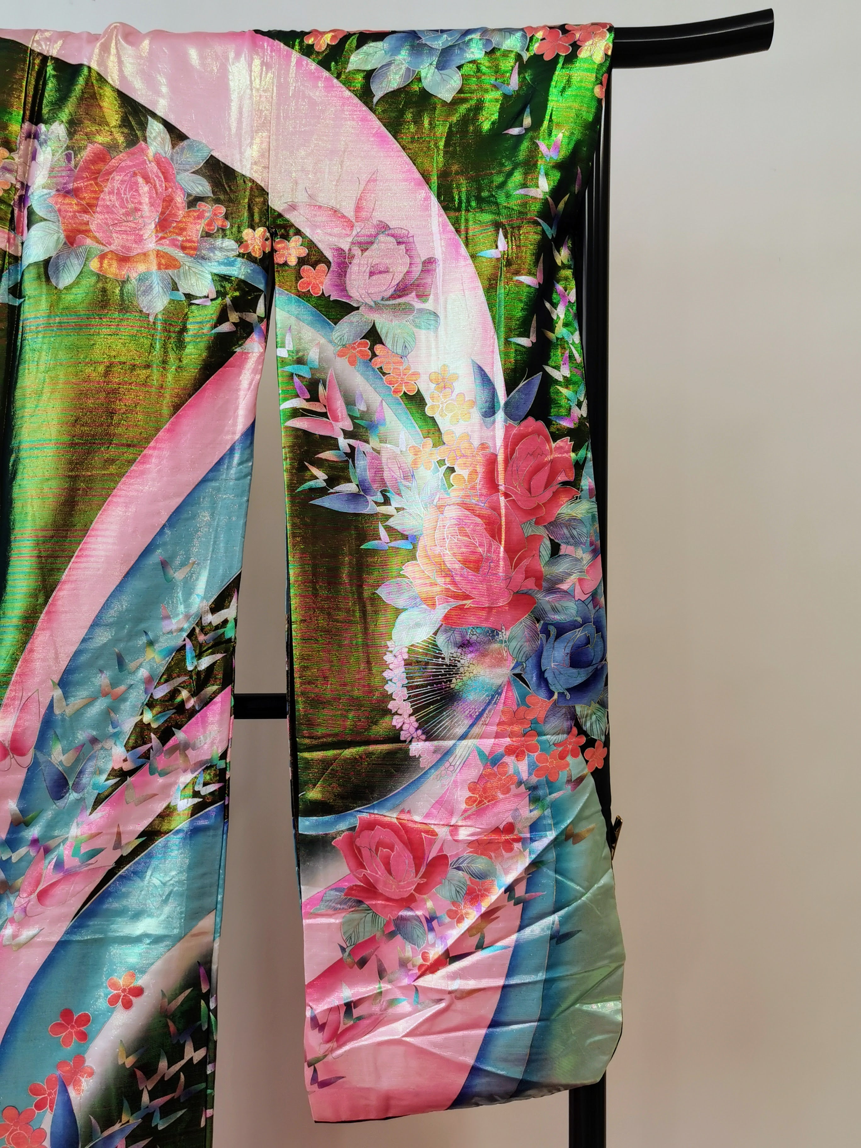 引き振袖 お引きずり 花嫁衣装 結婚式 豪華 婚礼 ウエディング 古着◆twff235