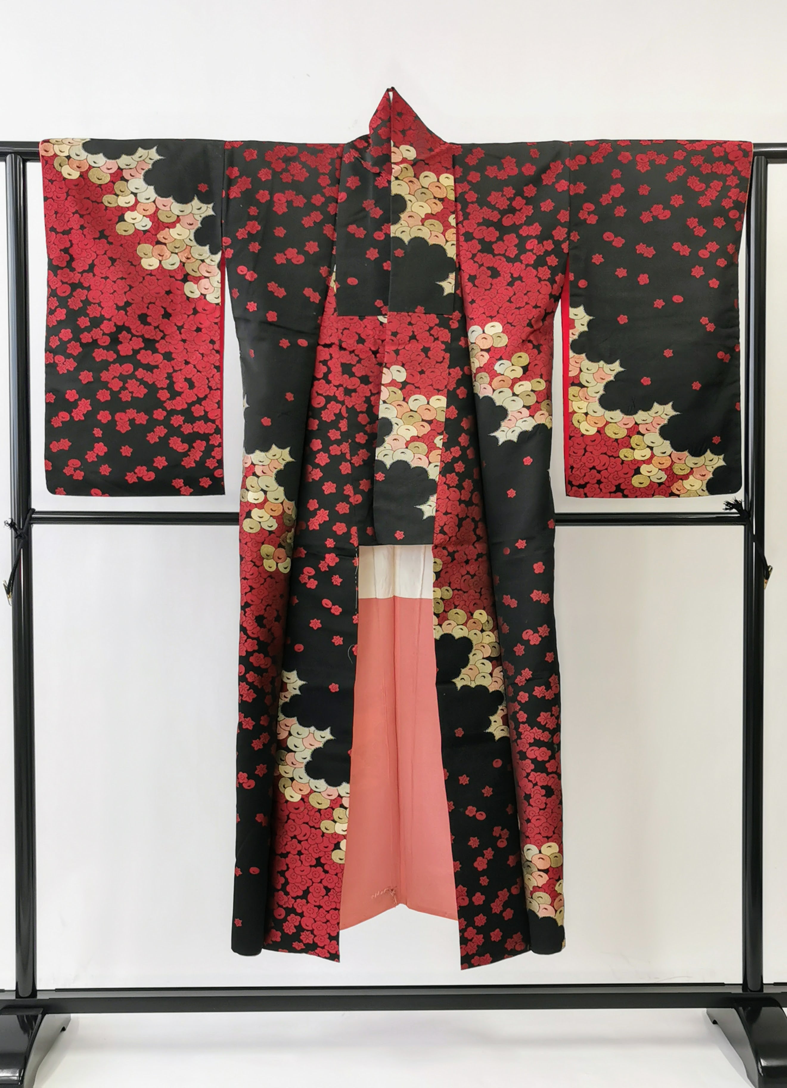 着物 小紋 和服 古着 ◆twkk147