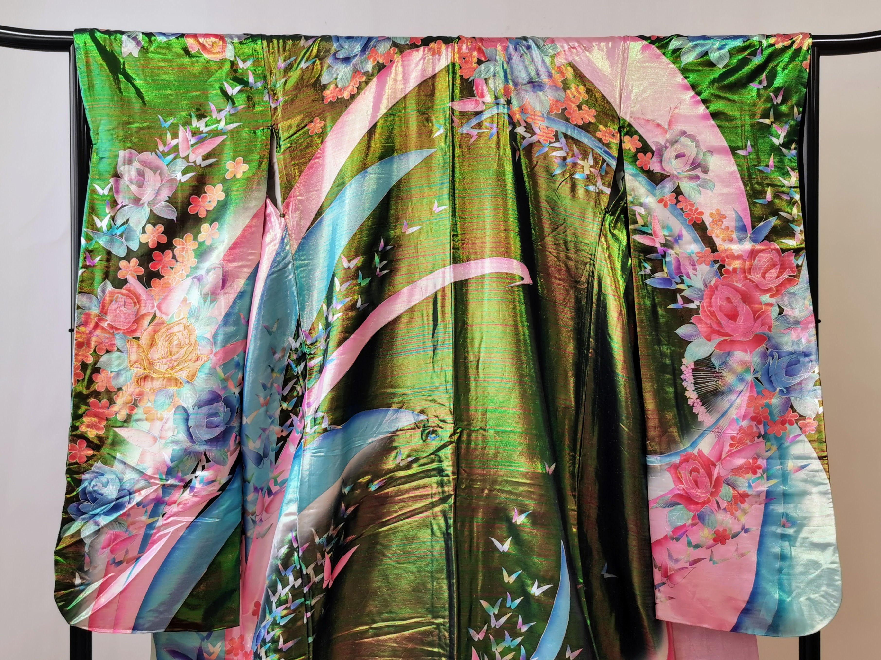 引き振袖 お引きずり 花嫁衣装 結婚式 豪華 婚礼 ウエディング 古着◆twff235