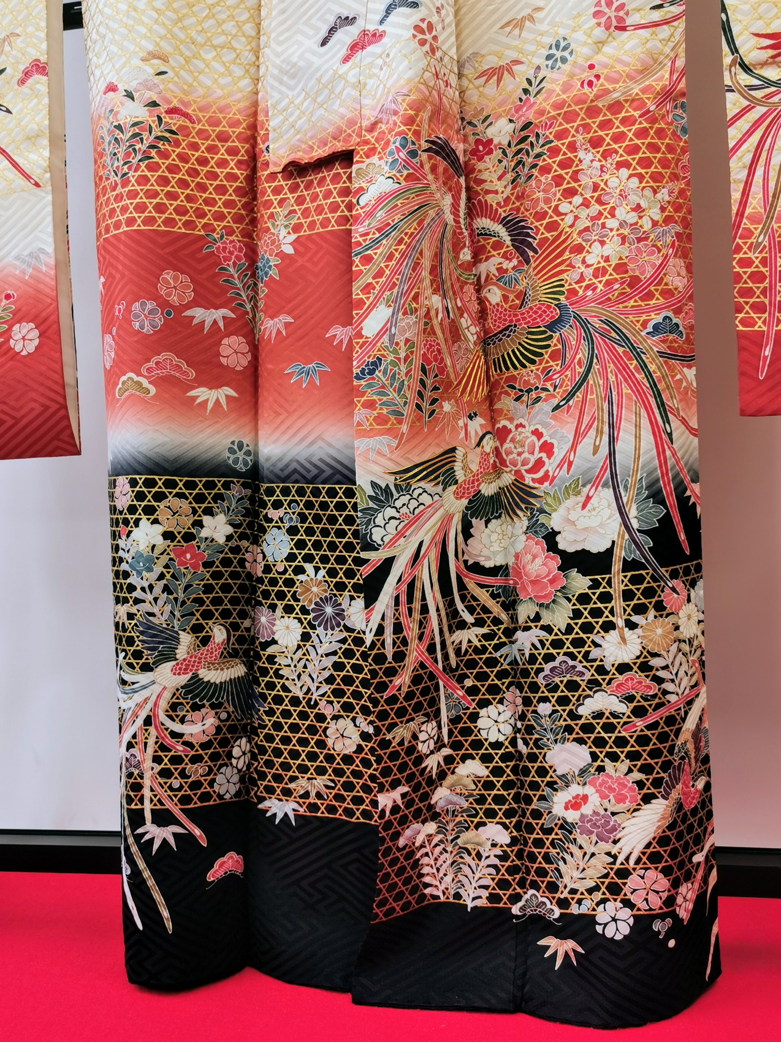 振袖 正絹 古着 結婚式 卒業式 成人式◆twf253