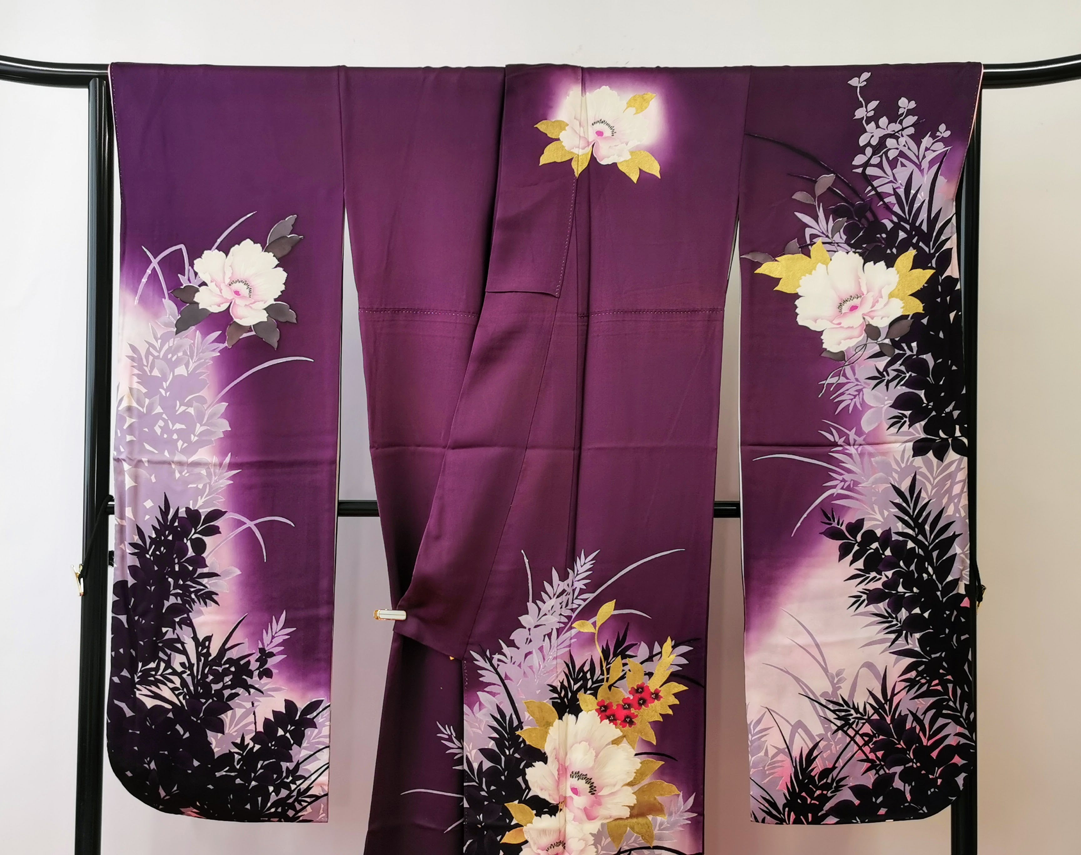 振袖 正絹 古着 結婚式 卒業式 成人式◆twf251