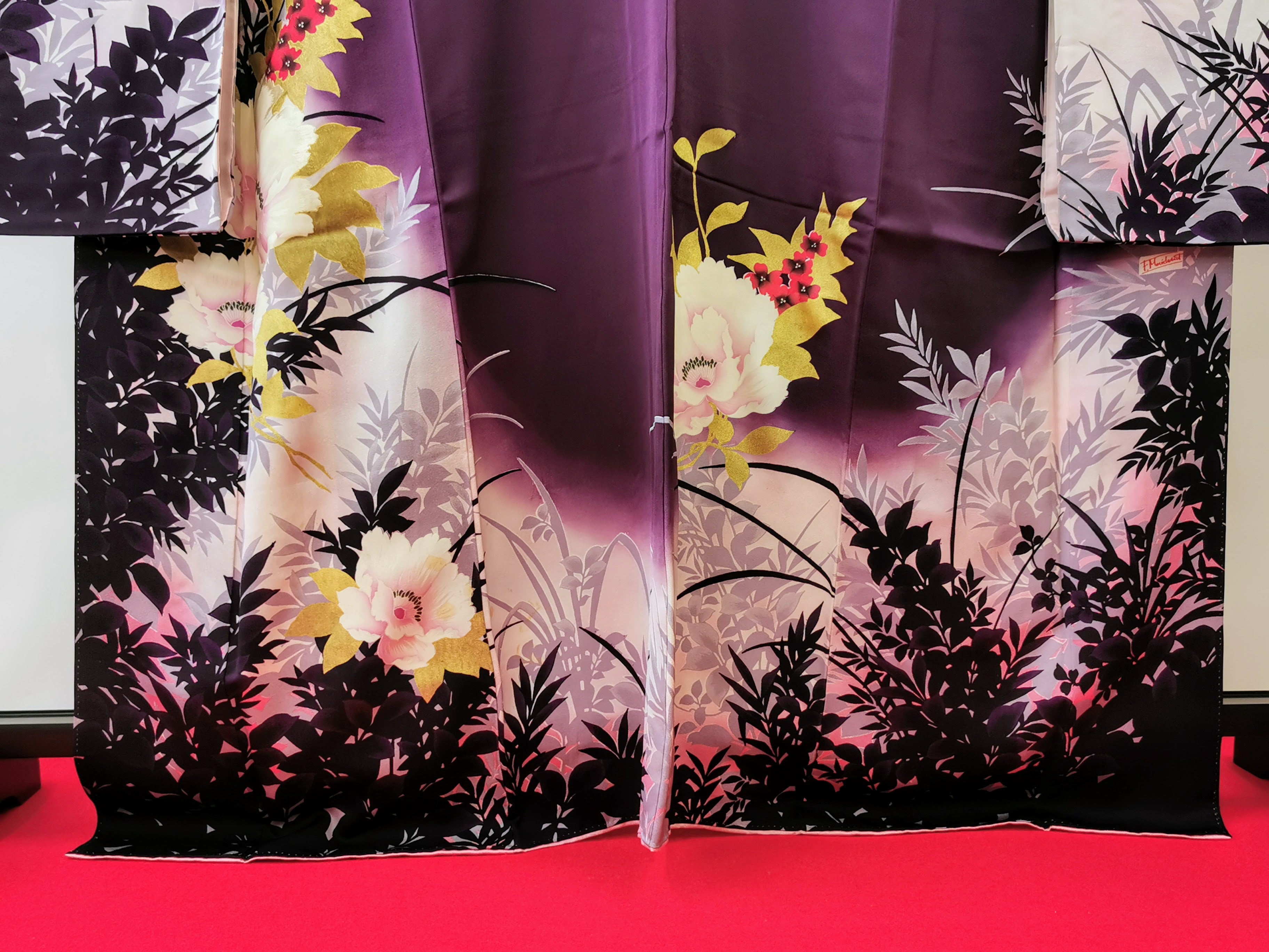 振袖 正絹 古着 結婚式 卒業式 成人式◆twf251