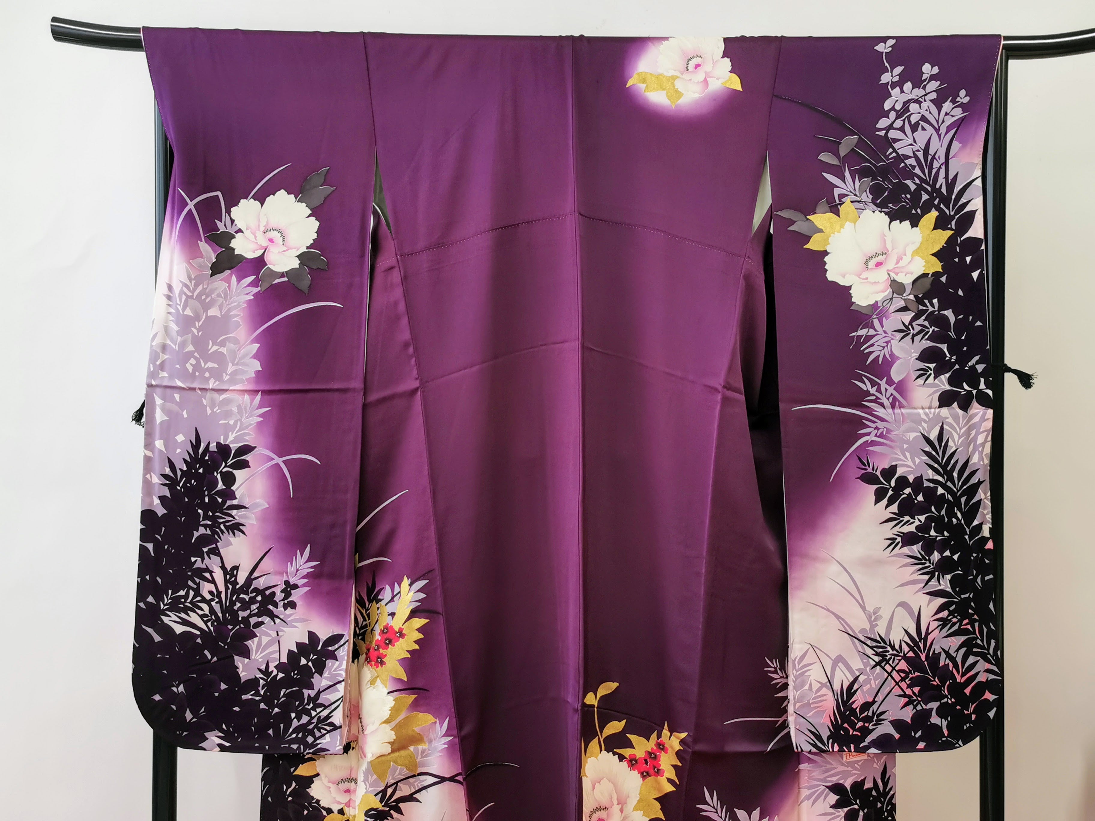 振袖 正絹 古着 結婚式 卒業式 成人式◆twf251