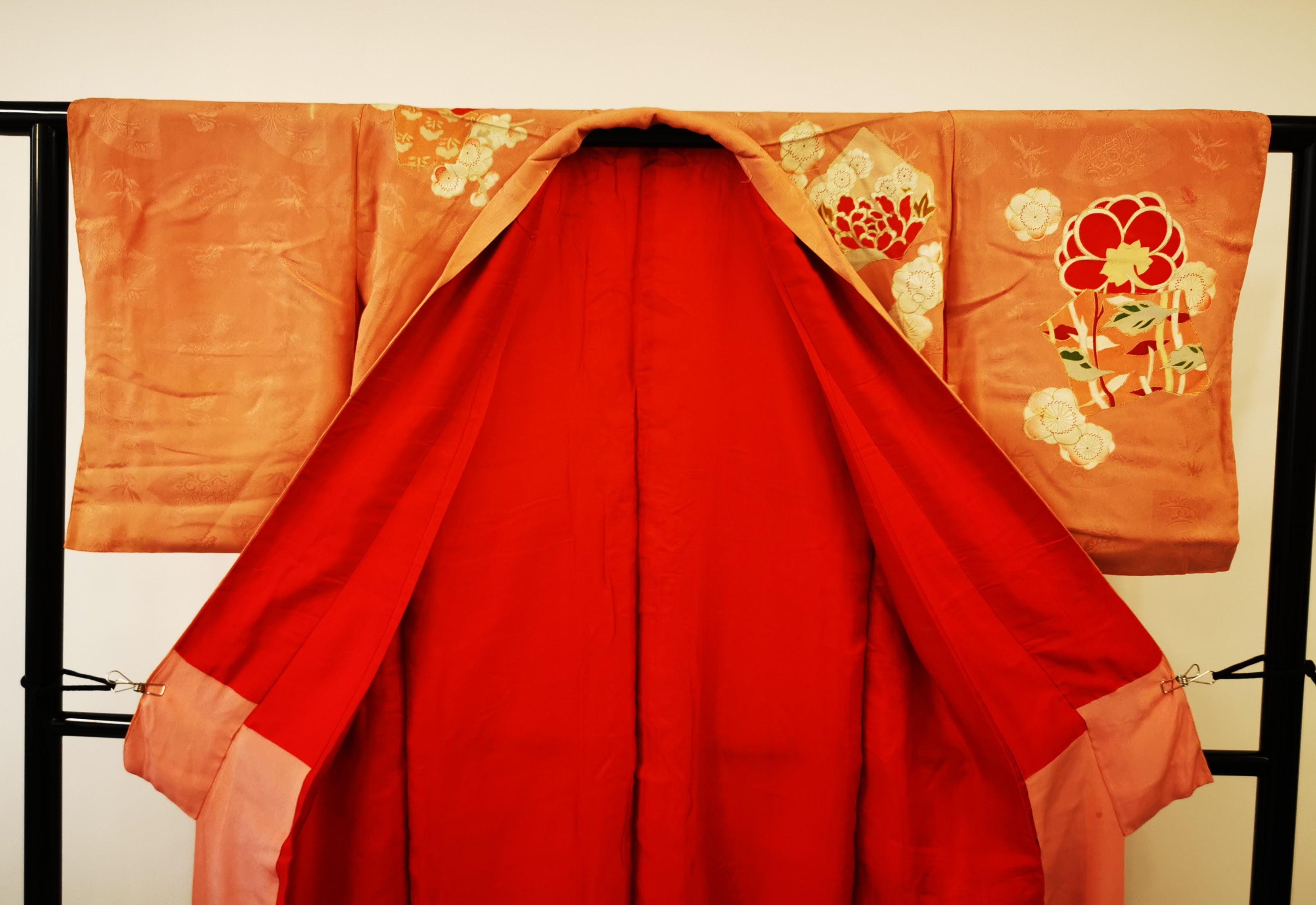 ♦KJ022 Women's kimono used Japanese clothes