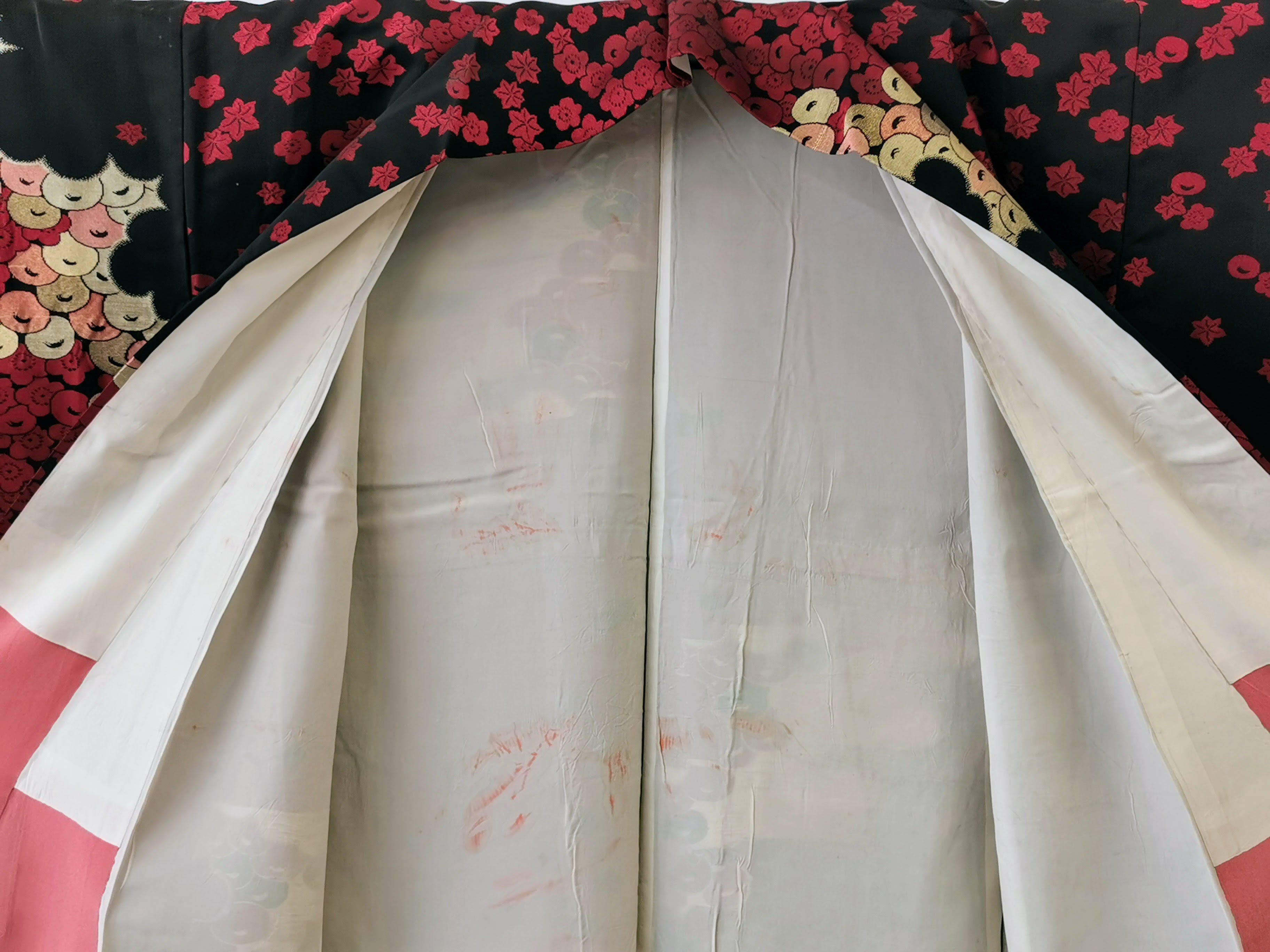 着物 小紋 和服 古着 ◆twkk147