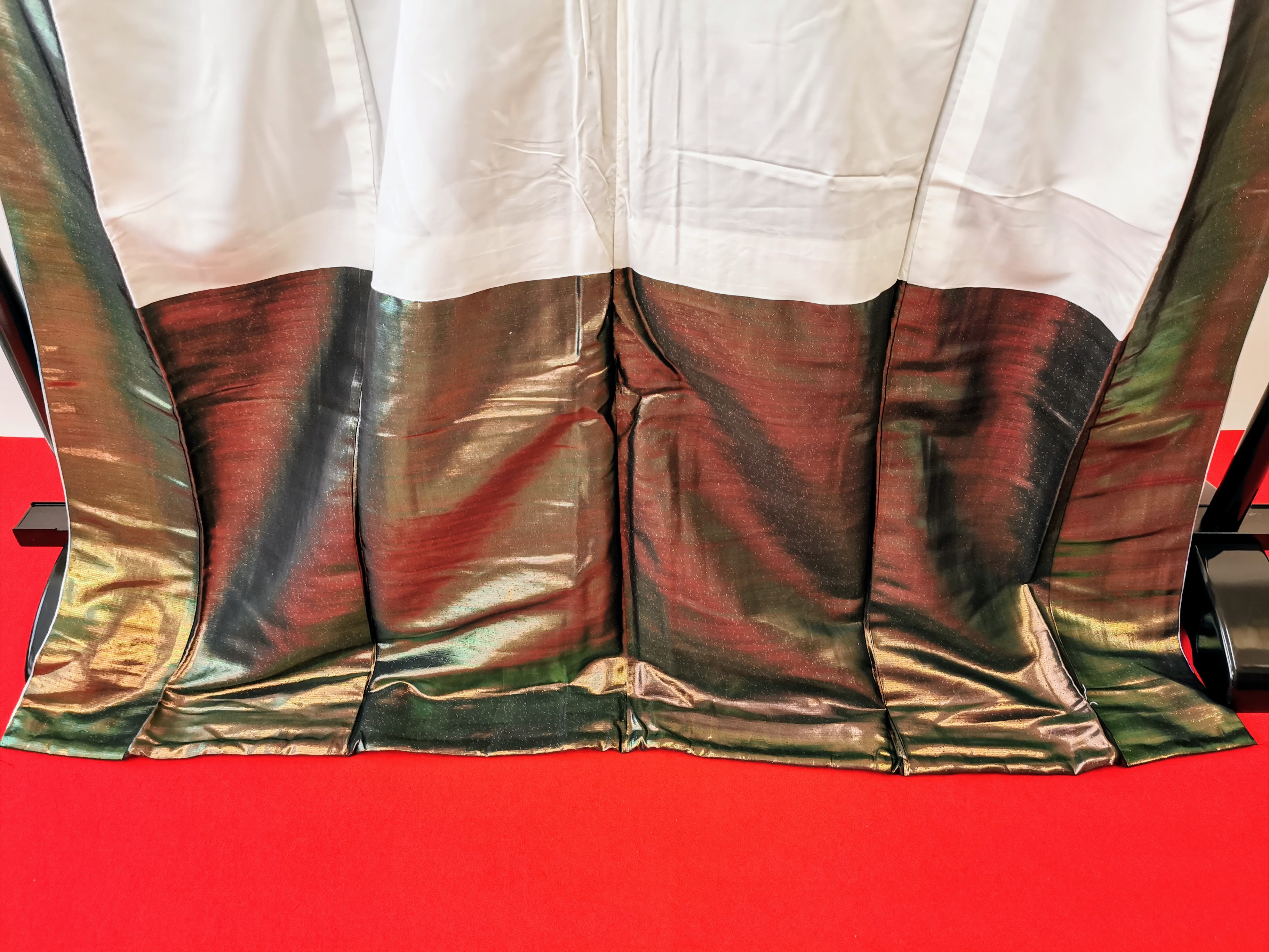 引き振袖 お引きずり 花嫁衣装 結婚式 豪華 婚礼 ウエディング 古着◆twff235