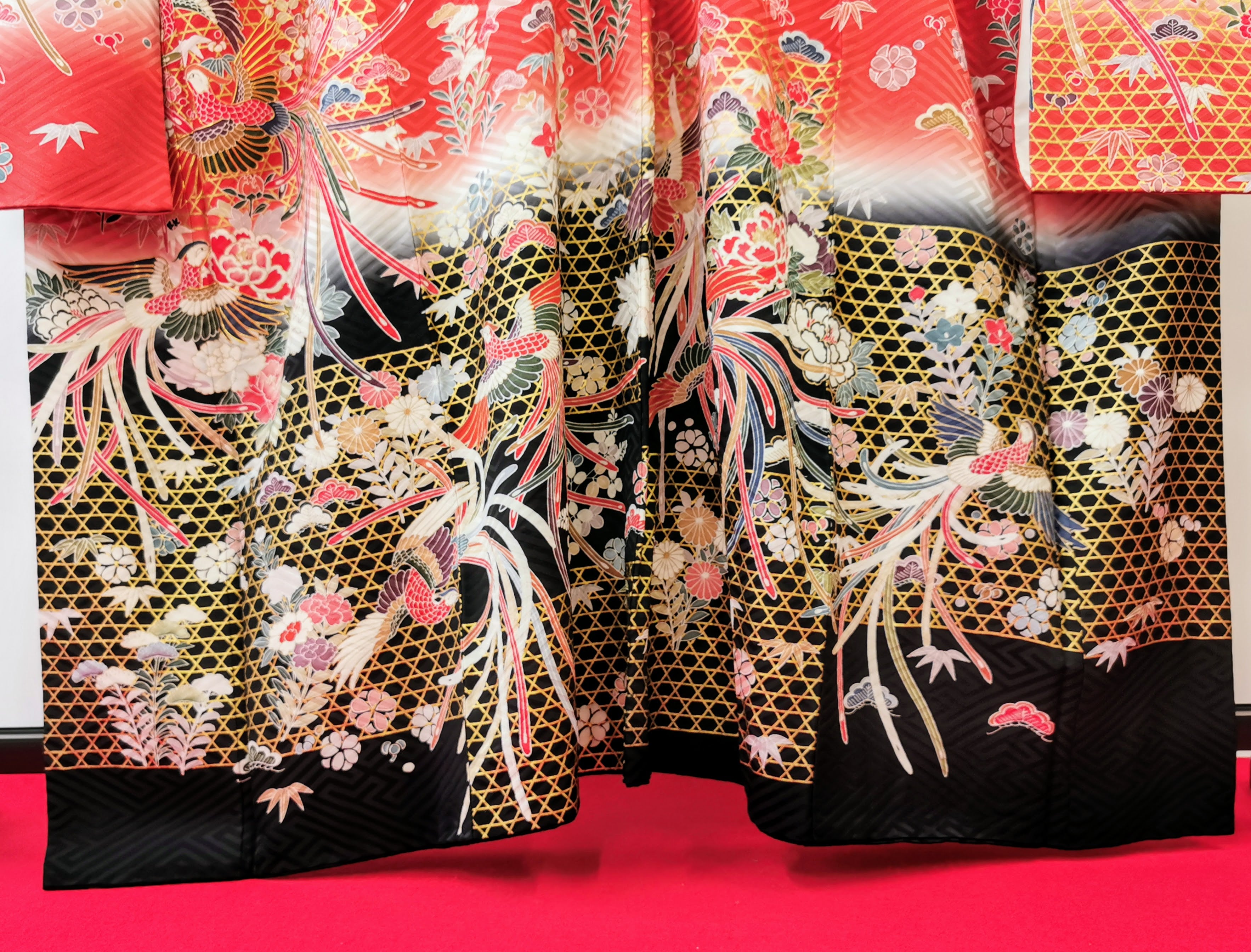振袖 正絹 古着 結婚式 卒業式 成人式◆twf253