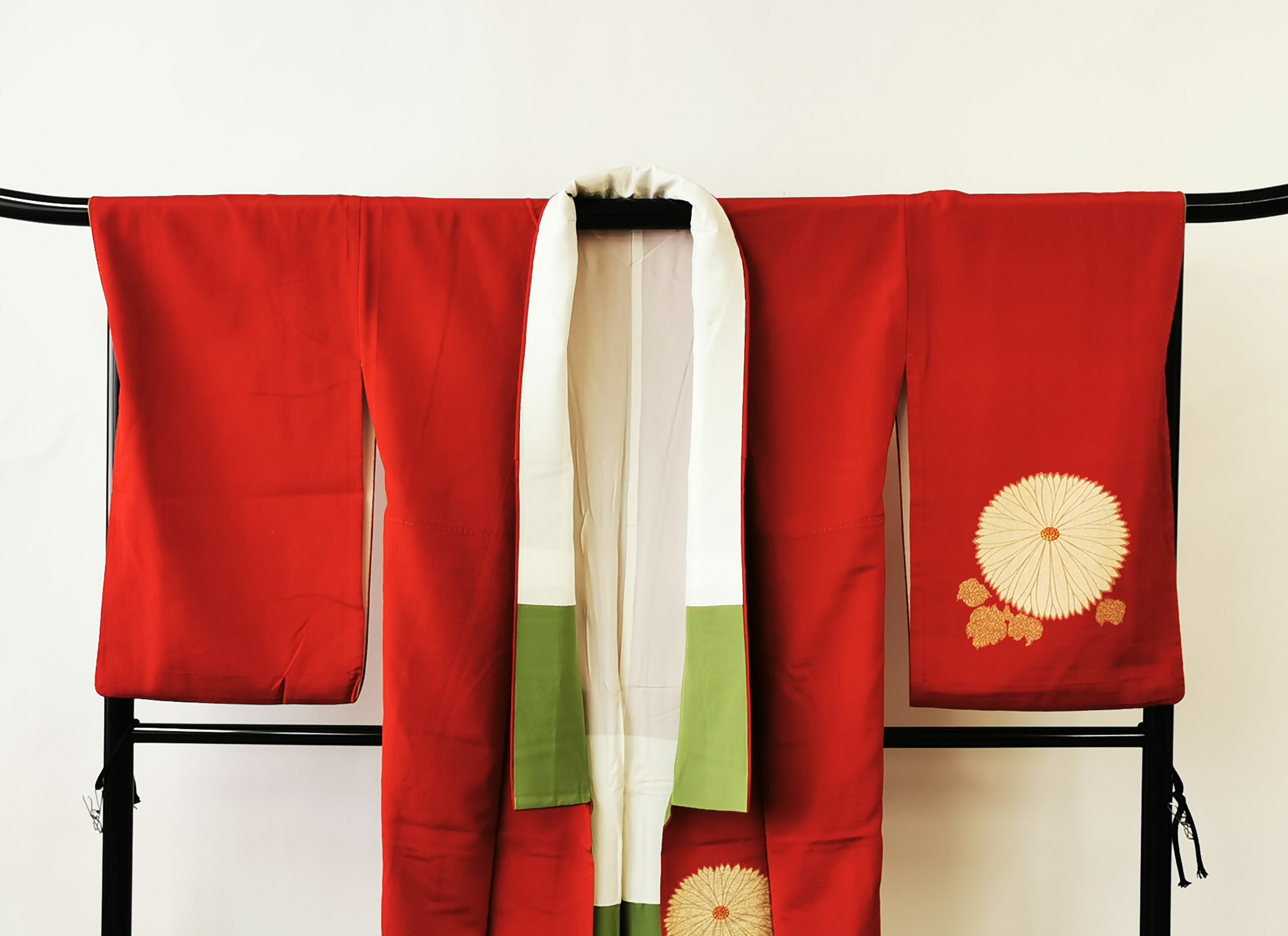 ♦KJ016 Women's kimono used Japanese clothes