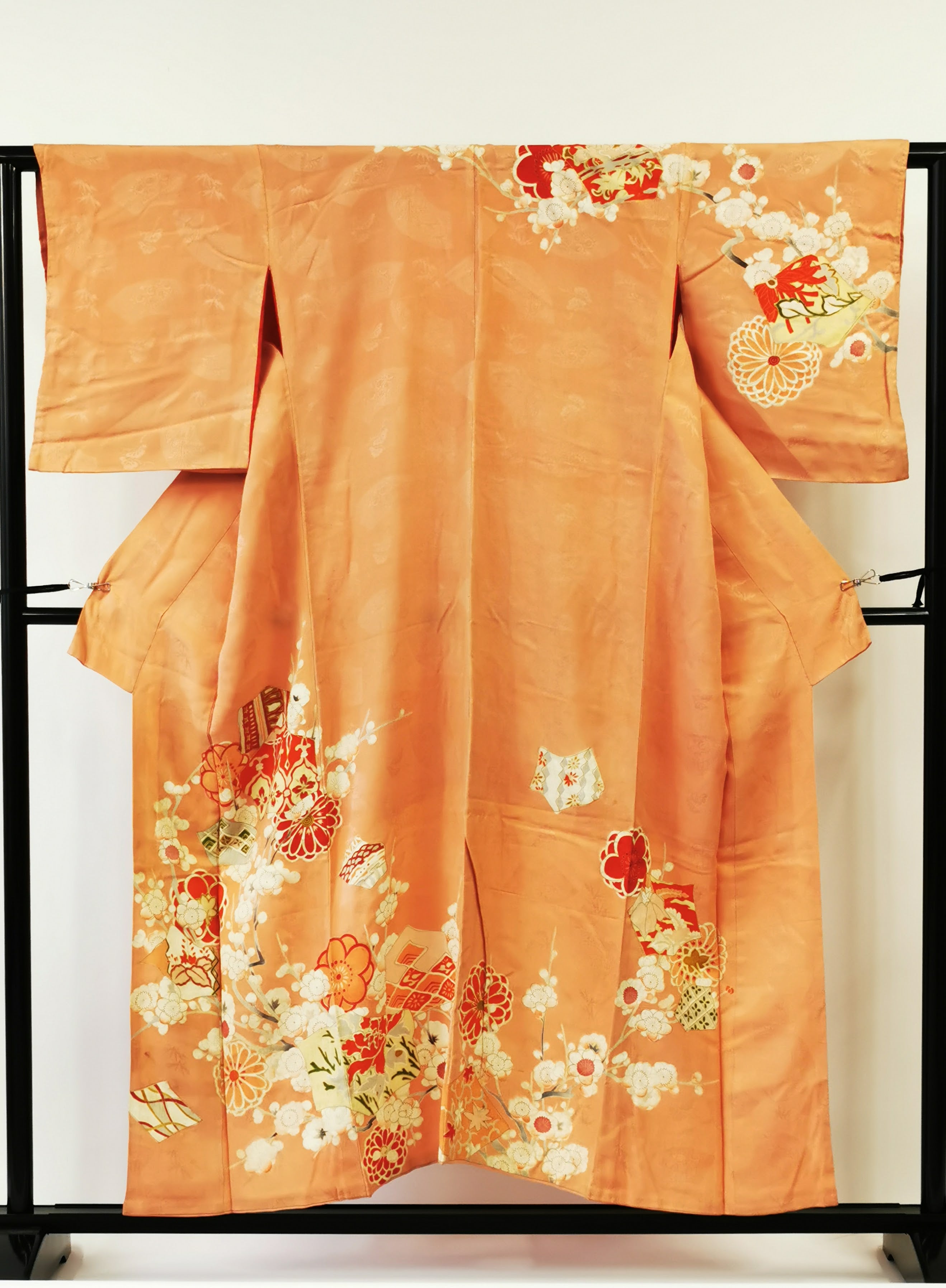 ♦KJ022 Women's kimono used Japanese clothes