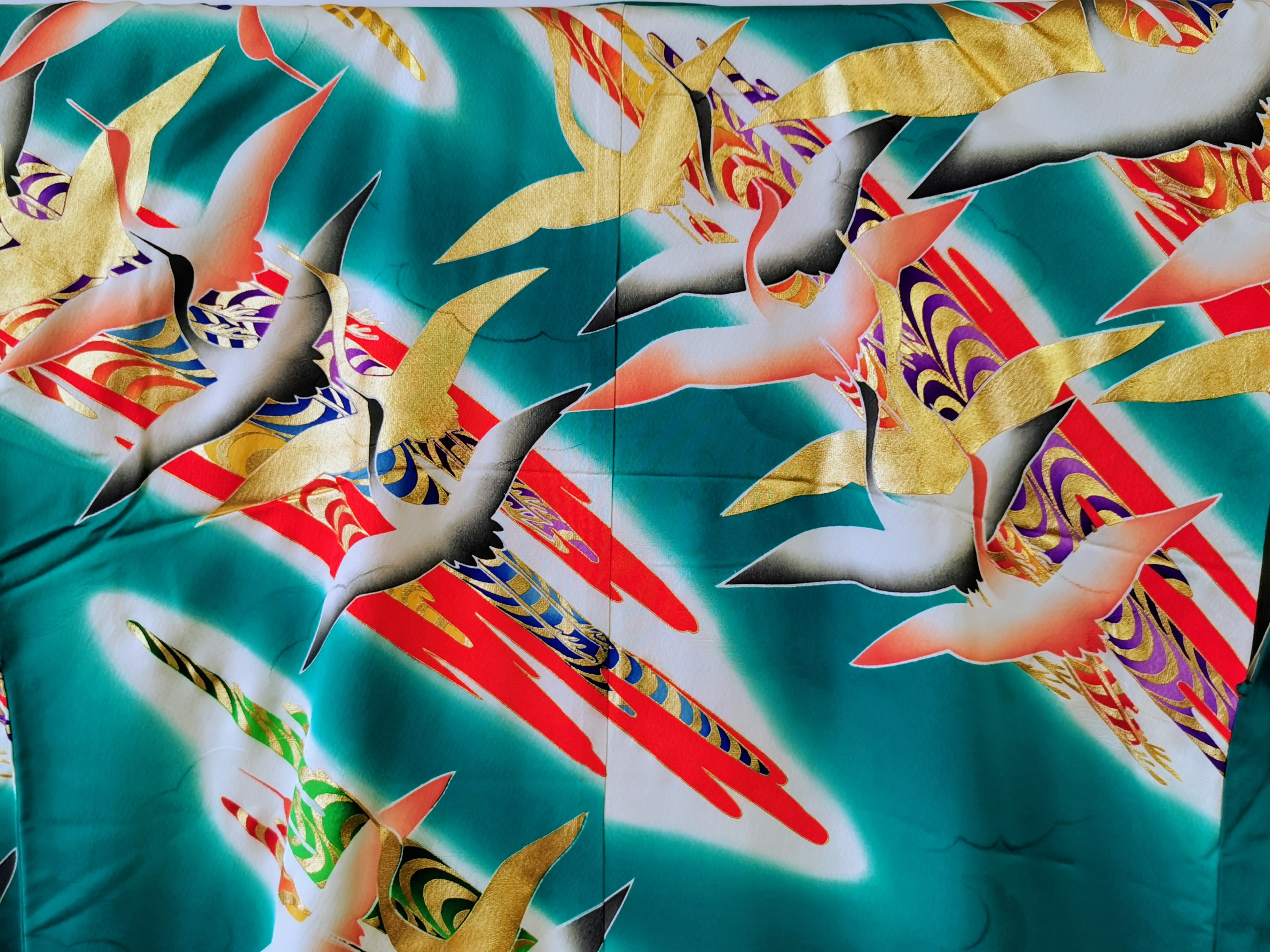 引き振袖 お引きずり 花嫁衣装 結婚式 豪華 婚礼 ウエディング 古着◆twff230