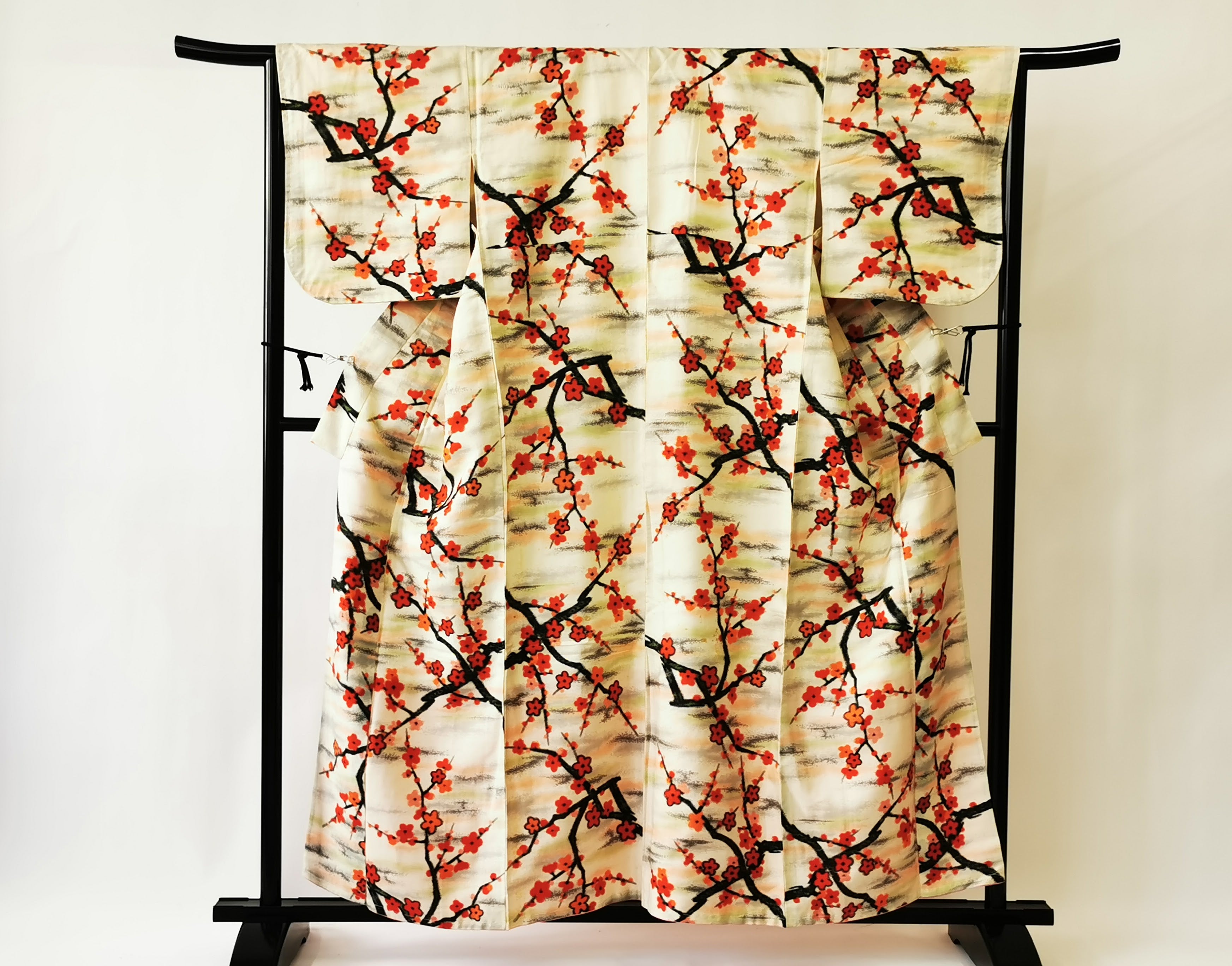 ♦KJ029 Kimono da donna usato in abiti giapponesi