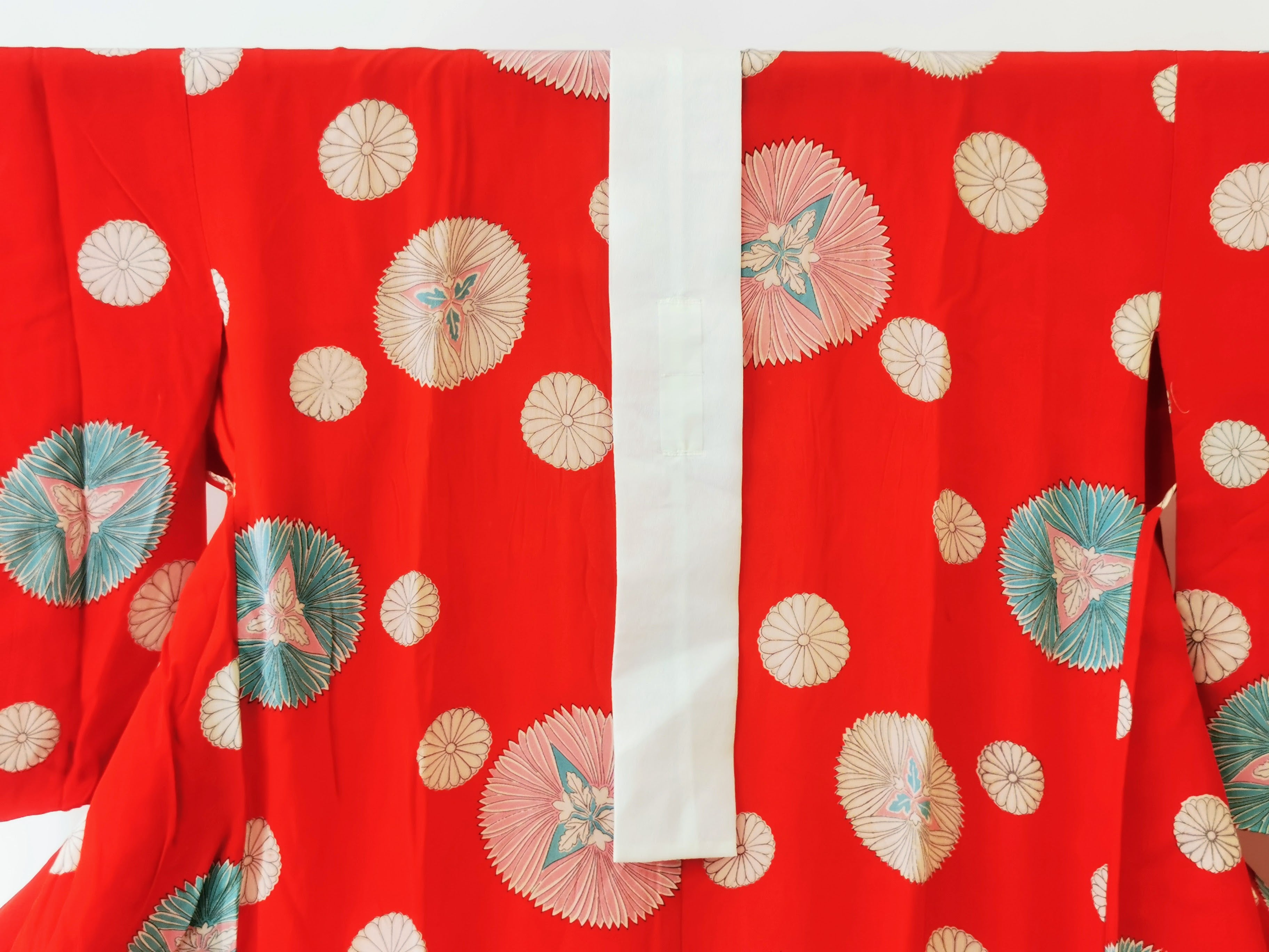 ♦KJ006 Women’s Wear under the kimono undershirt used(Nagazyuban)