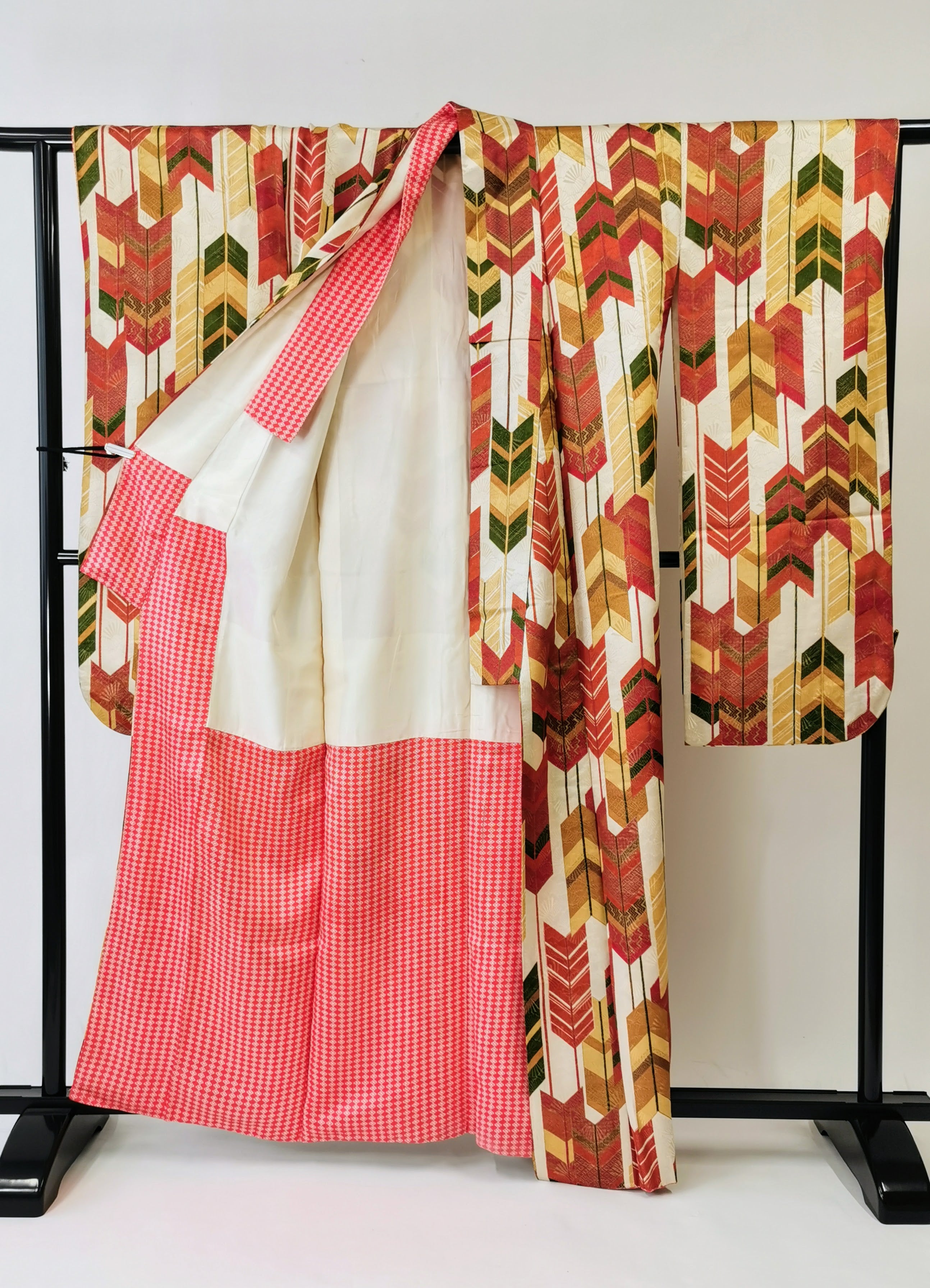 振袖 古着 結婚式 卒業式 成人式 初詣◆twkf127