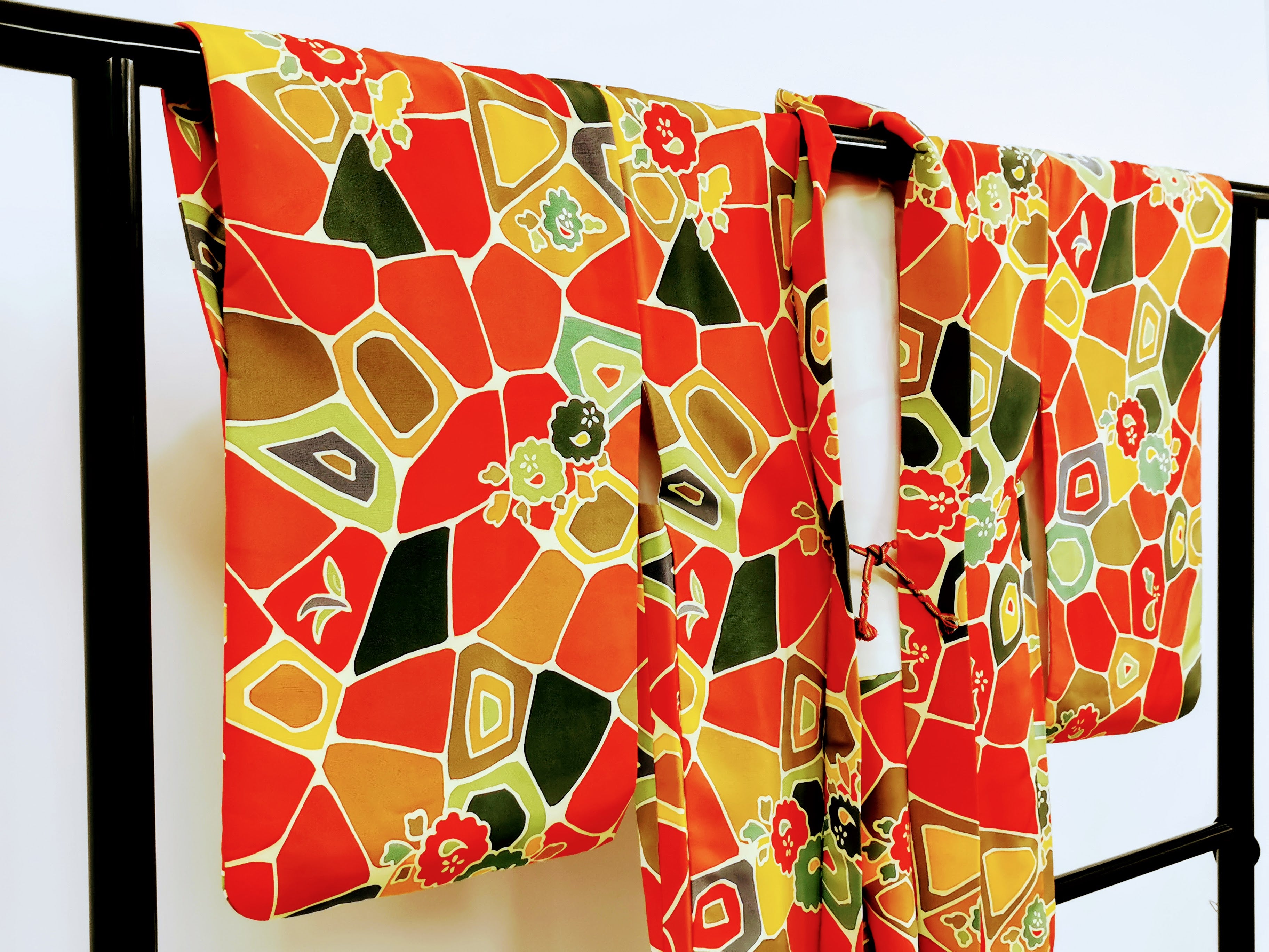 ♦KJ035 Giacca kimono da donna (Haori)