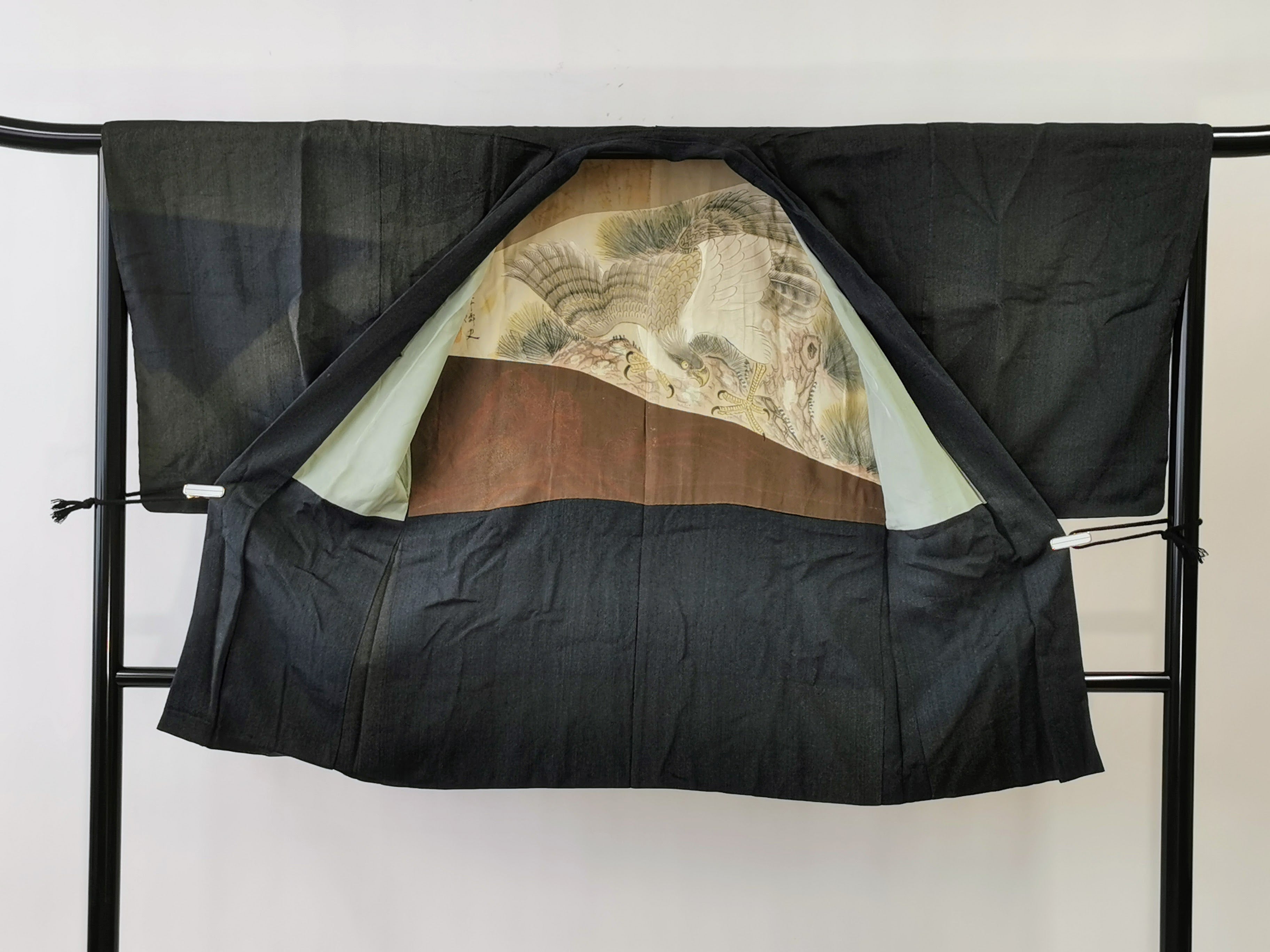 羽織 古着 鷹 ◆tmha143