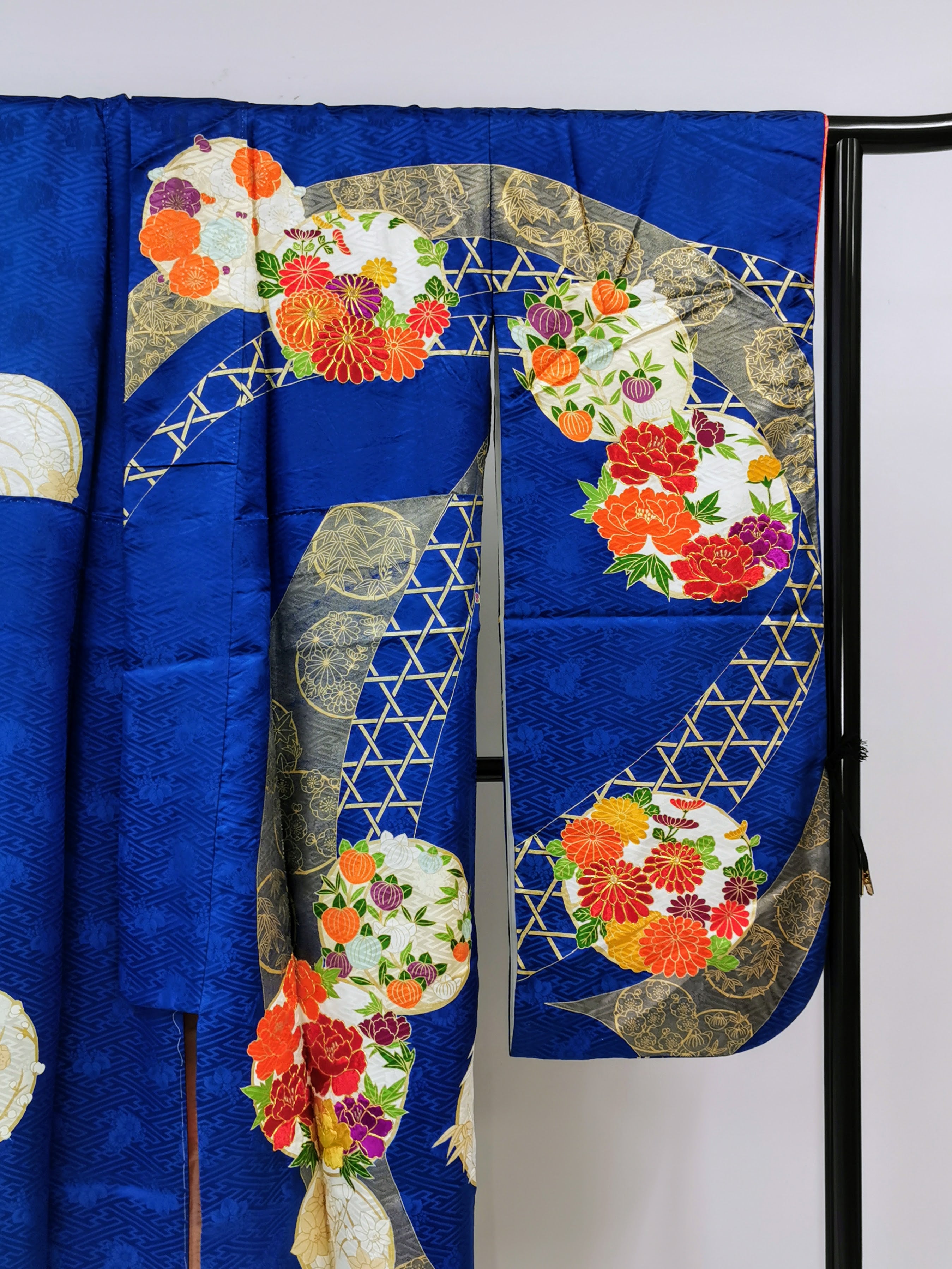 振袖 正絹 結婚式 卒業式 成人式 礼服 和服 古着◆twkf159