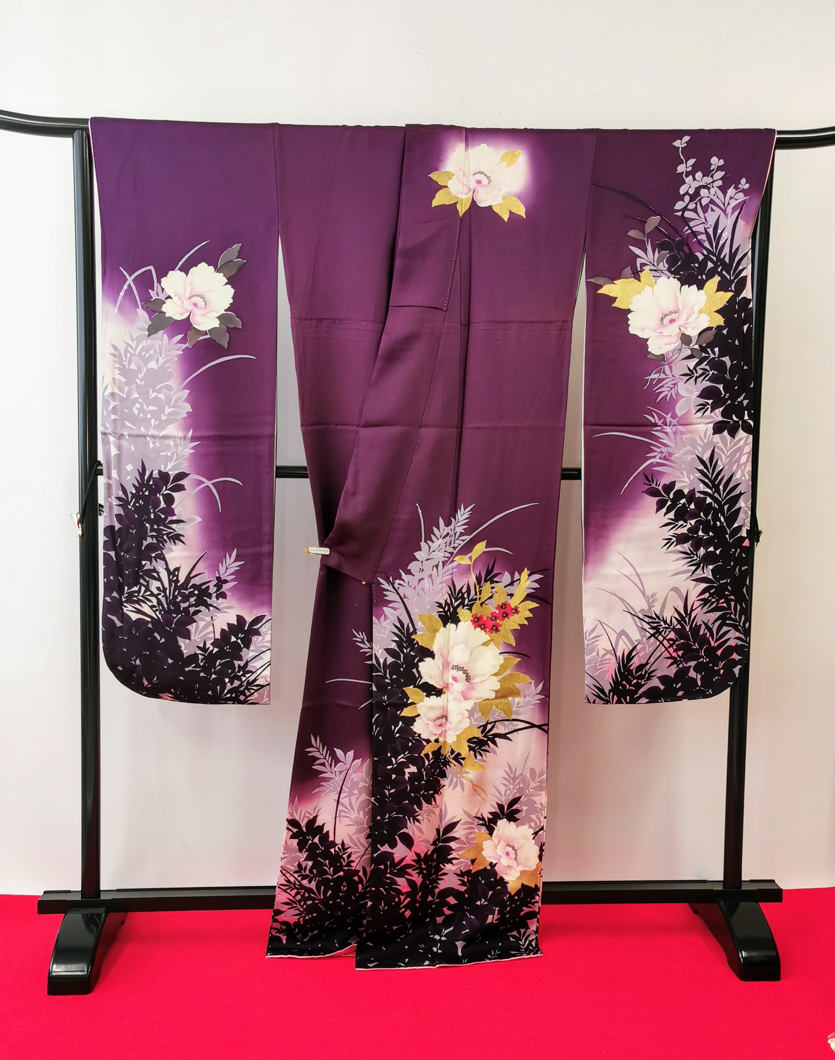 振袖 正絹 古着 結婚式 卒業式 成人式◆twf251