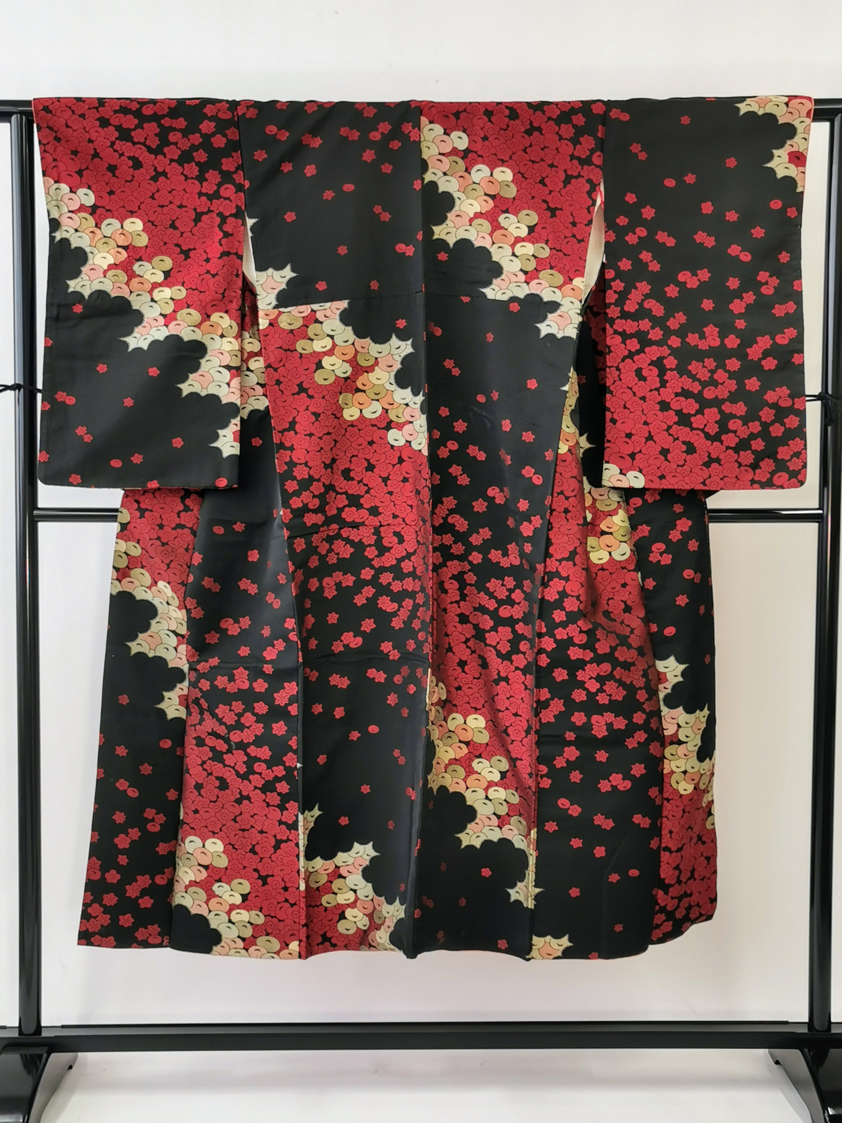 着物 小紋 和服 古着 ◆twkk147