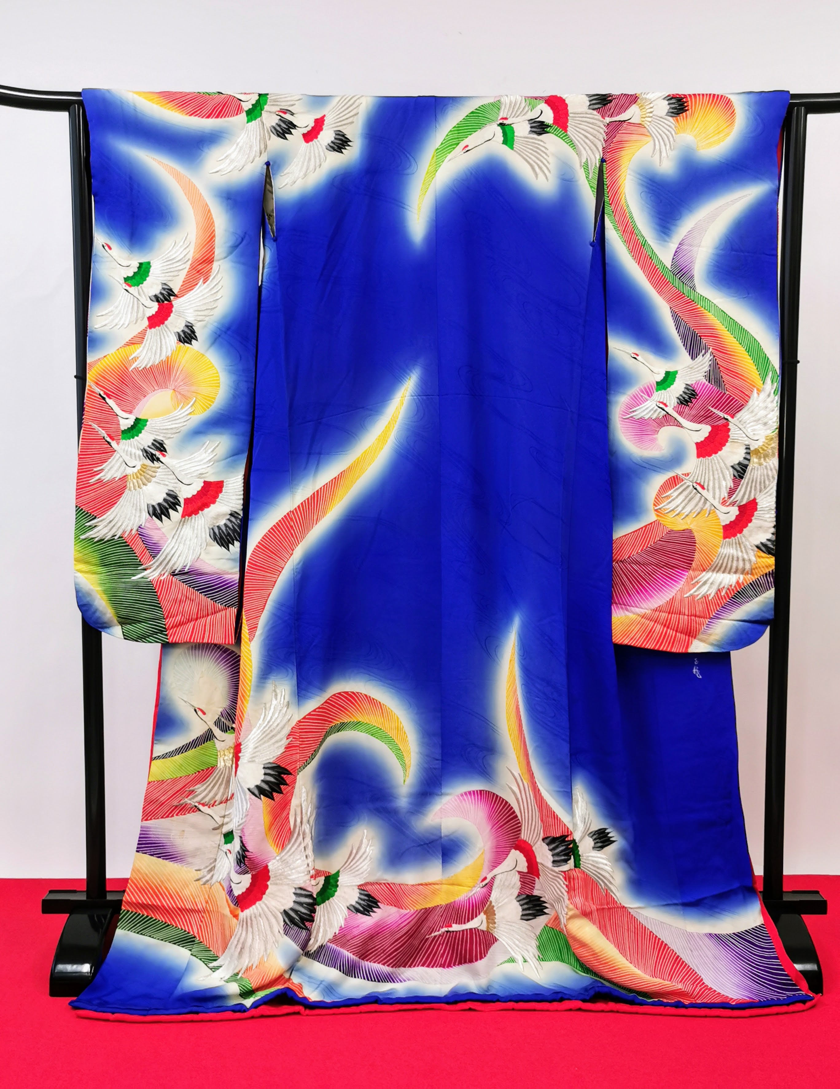 引き振袖 お引きずり 花嫁衣装 結婚式 豪華 婚礼 ウエディング 古着◆twff239