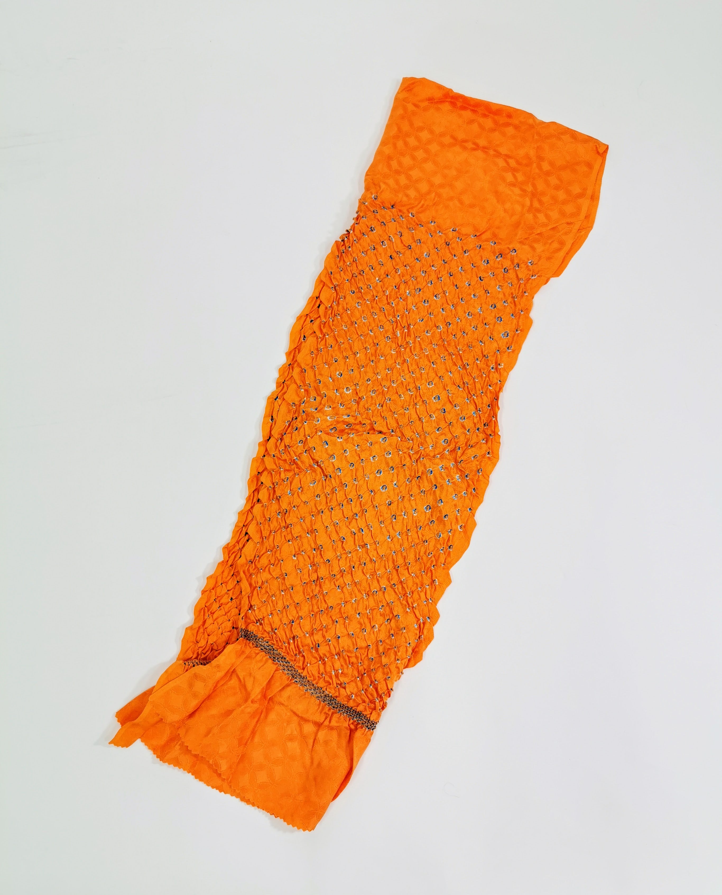 帯揚げ絞り着物小物 中古◆toa294