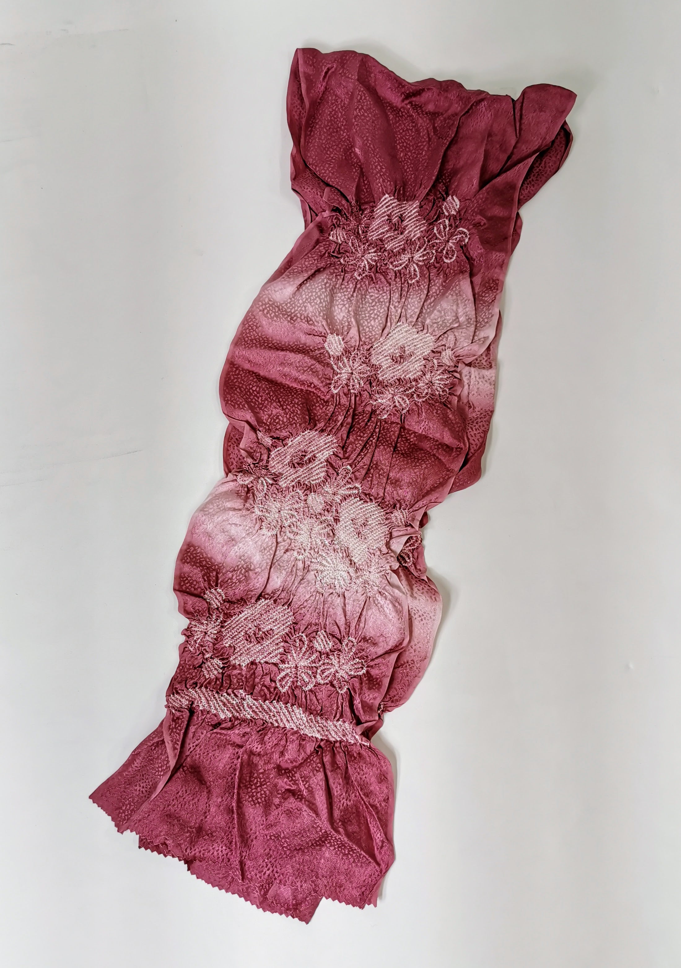 帯揚げ絞り着物小物 中古◆toa292