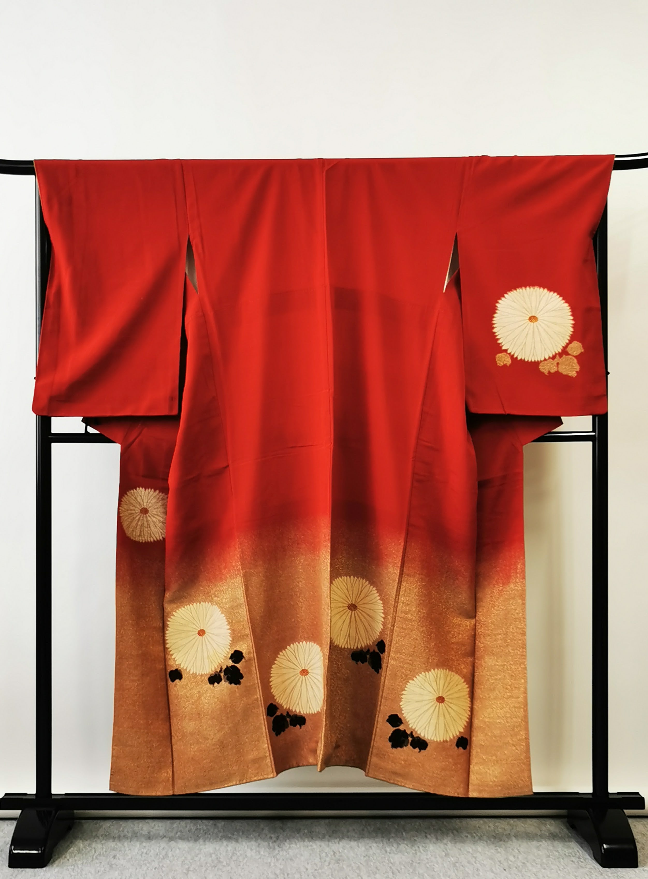 ♦KJ016 Women's kimono used Japanese clothes