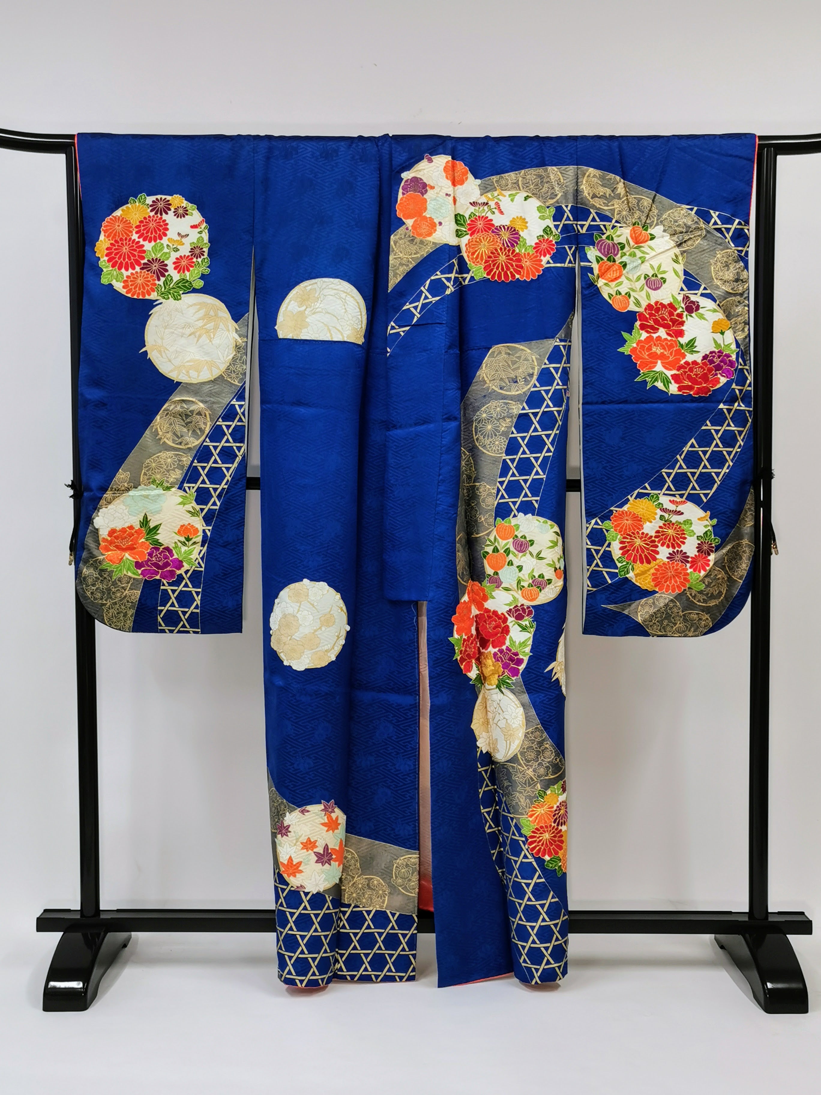 振袖 正絹 結婚式 卒業式 成人式 礼服 和服 古着◆twkf159