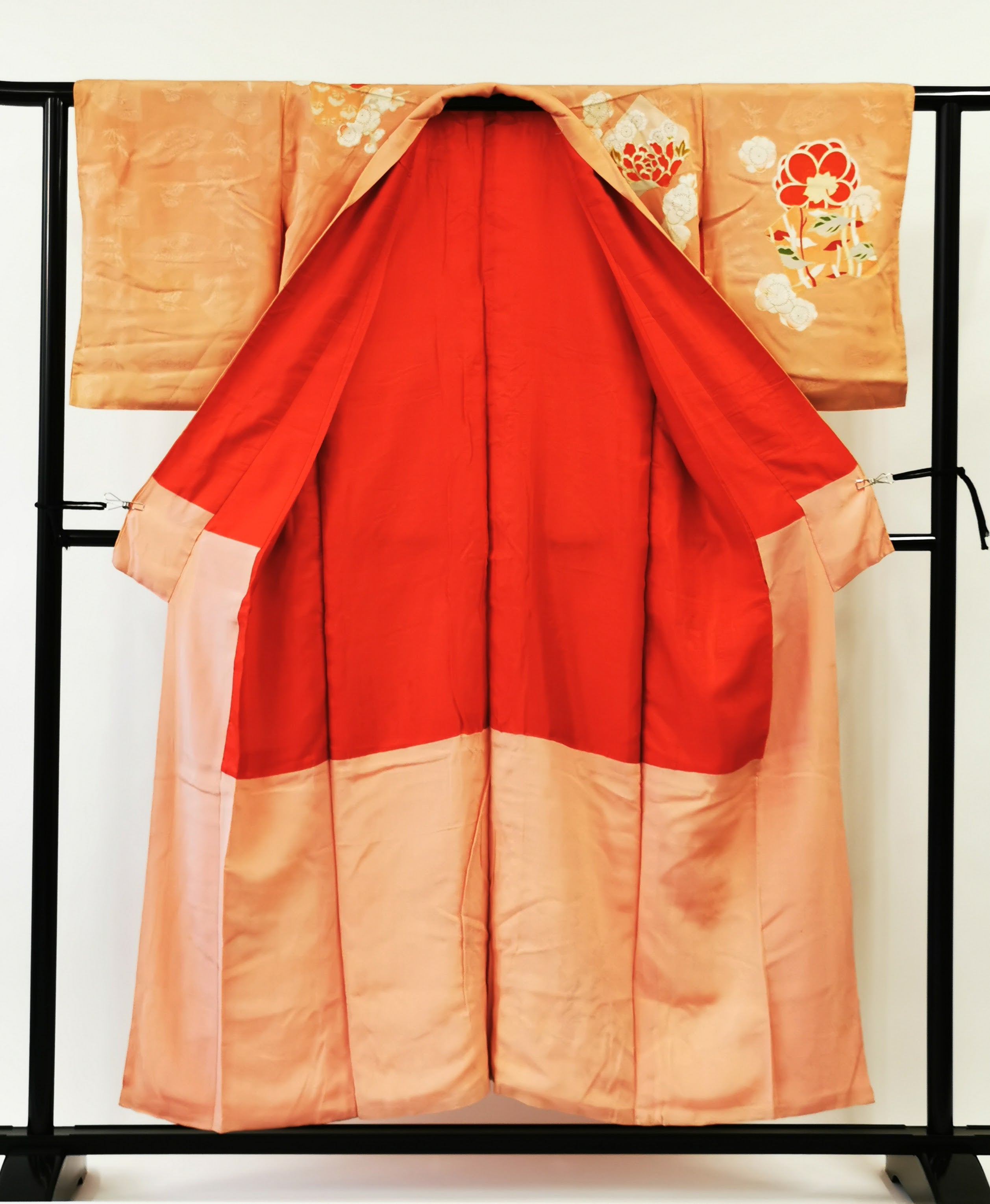 ♦KJ022 Women's kimono used Japanese clothes