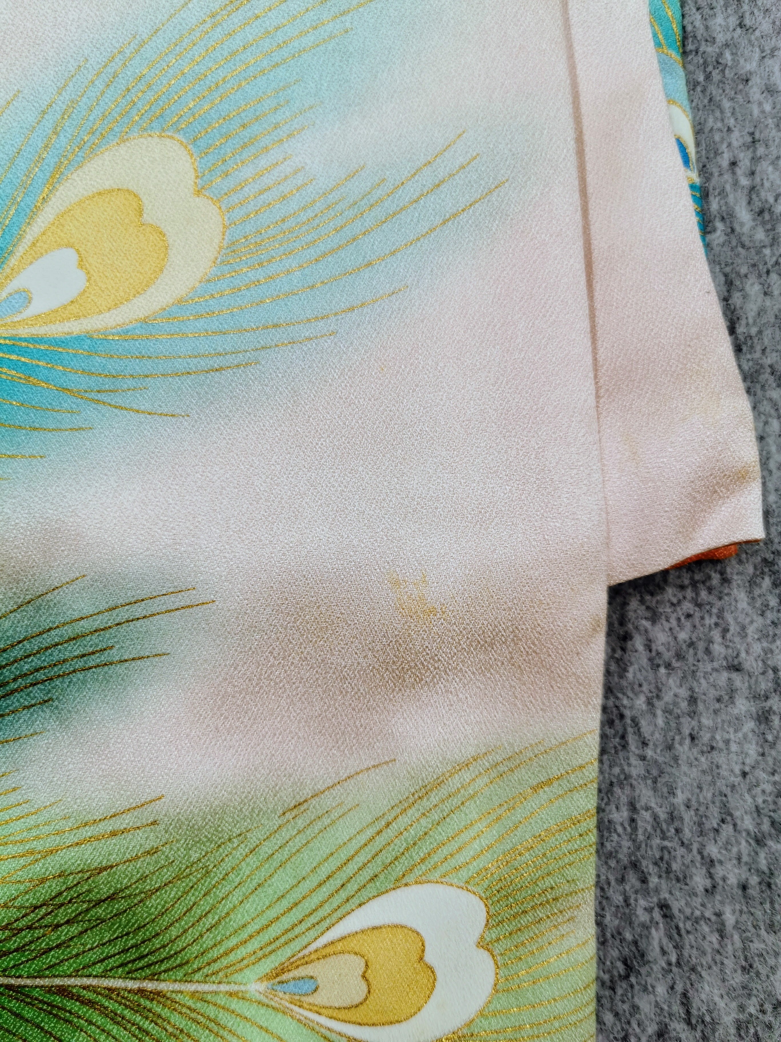 振袖 正絹 結婚式 卒業式 成人式 礼服 古着 和服◆twkf160