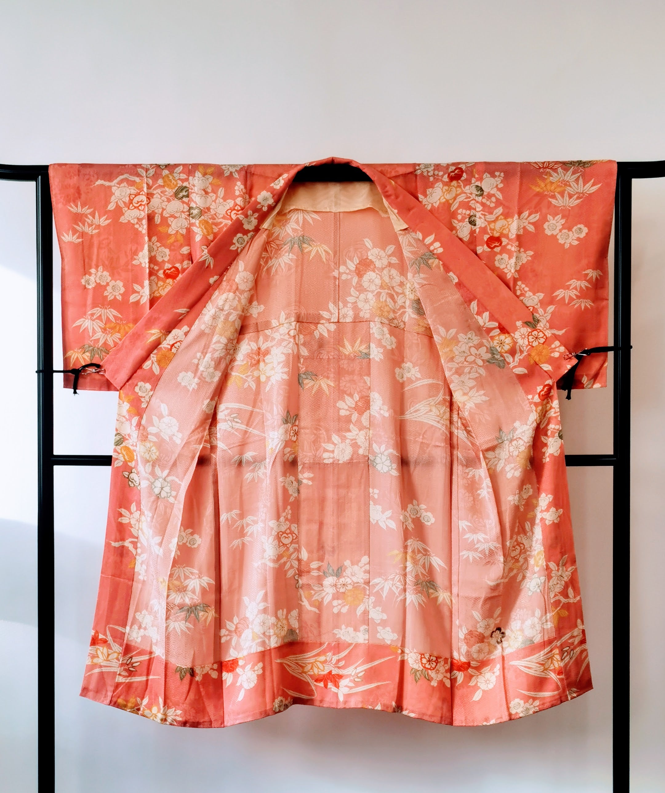 ♦KJ002 Women's kimono used Japanese clothes