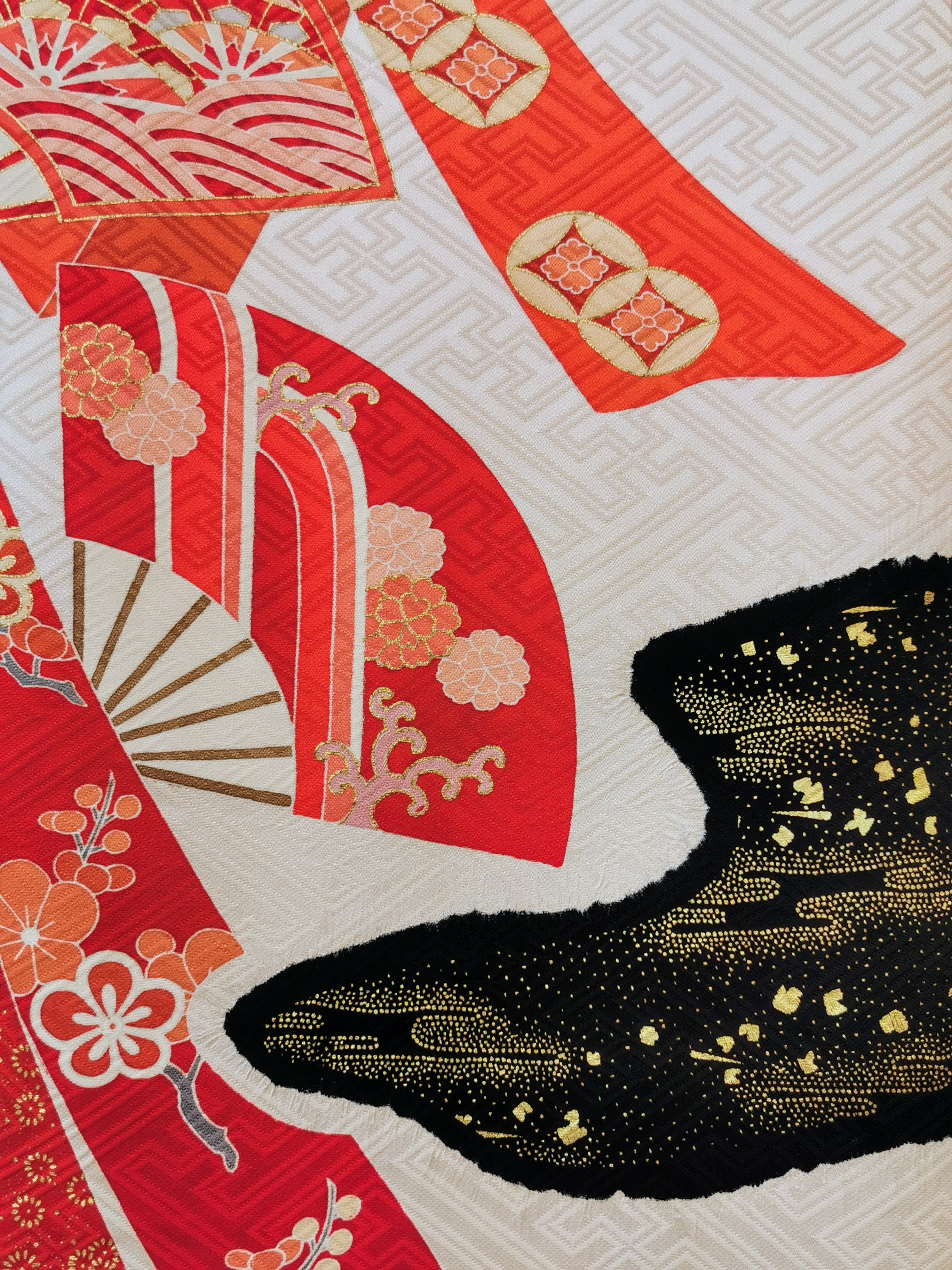 振袖 正絹 古着 結婚式 卒業式 成人式◆twf252