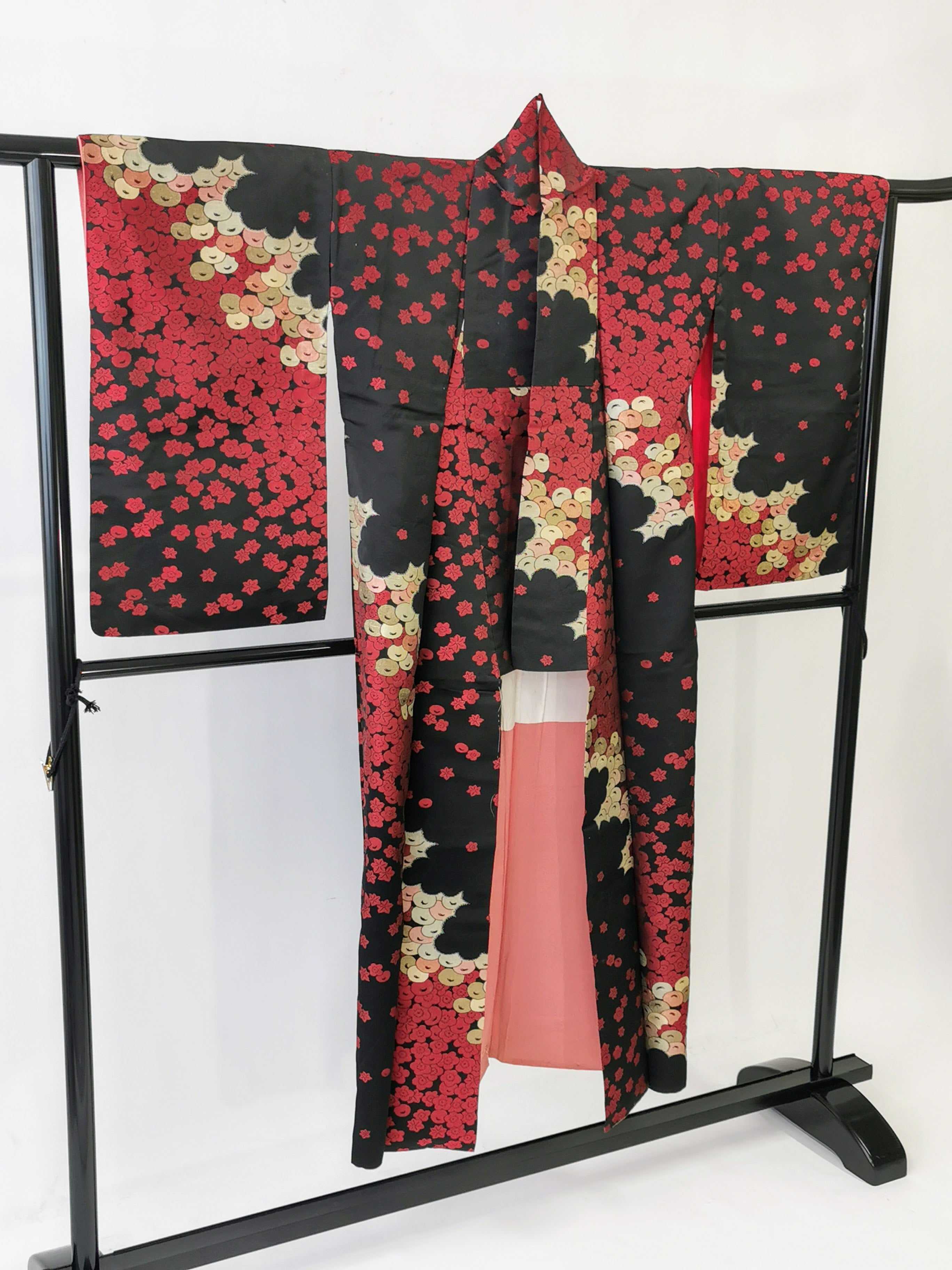 着物 小紋 和服 古着 ◆twkk147