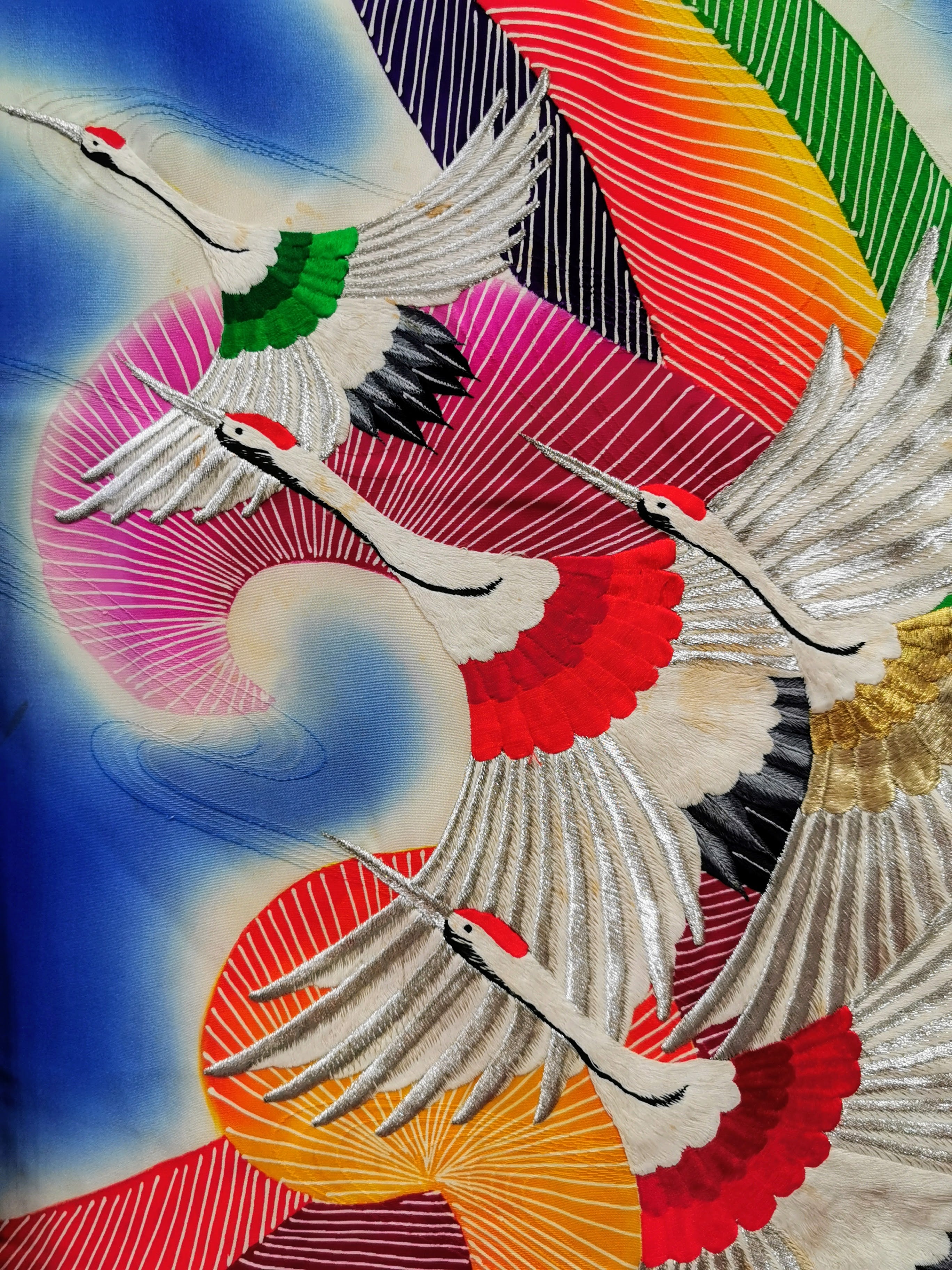 引き振袖 お引きずり 花嫁衣装 結婚式 豪華 婚礼 ウエディング 古着◆twff239