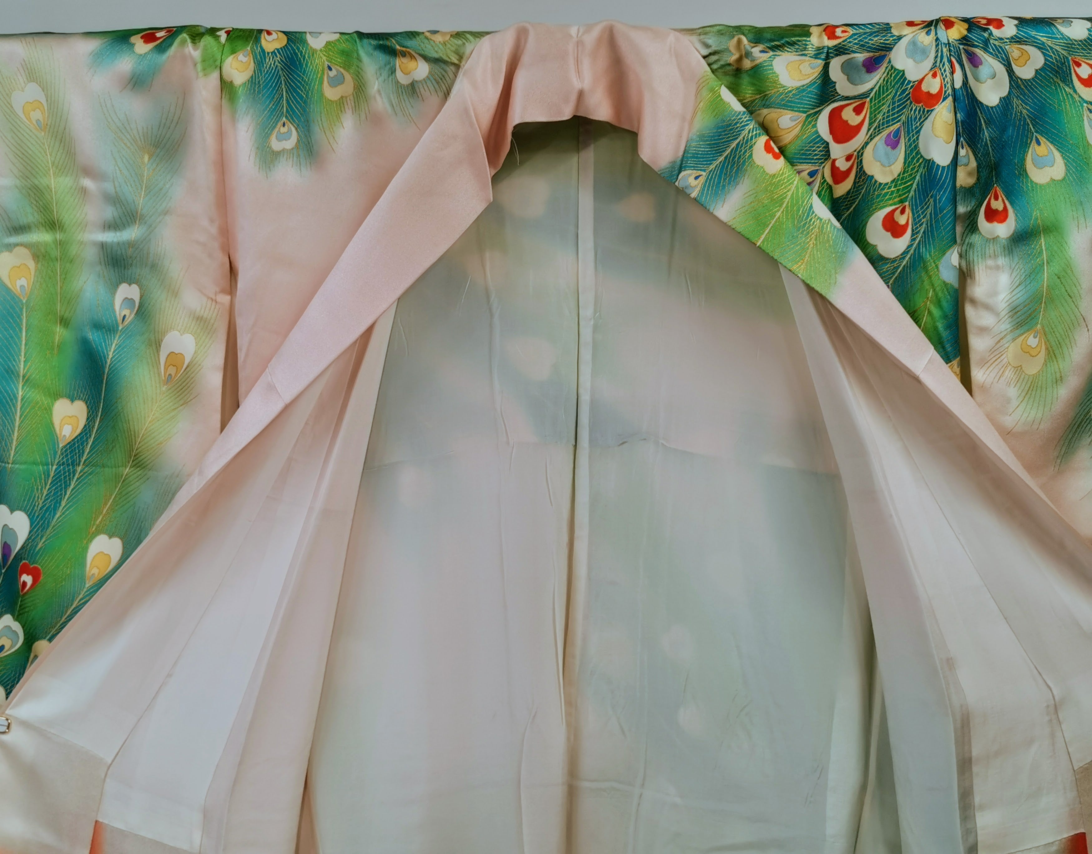 振袖 正絹 結婚式 卒業式 成人式 礼服 古着 和服◆twkf160