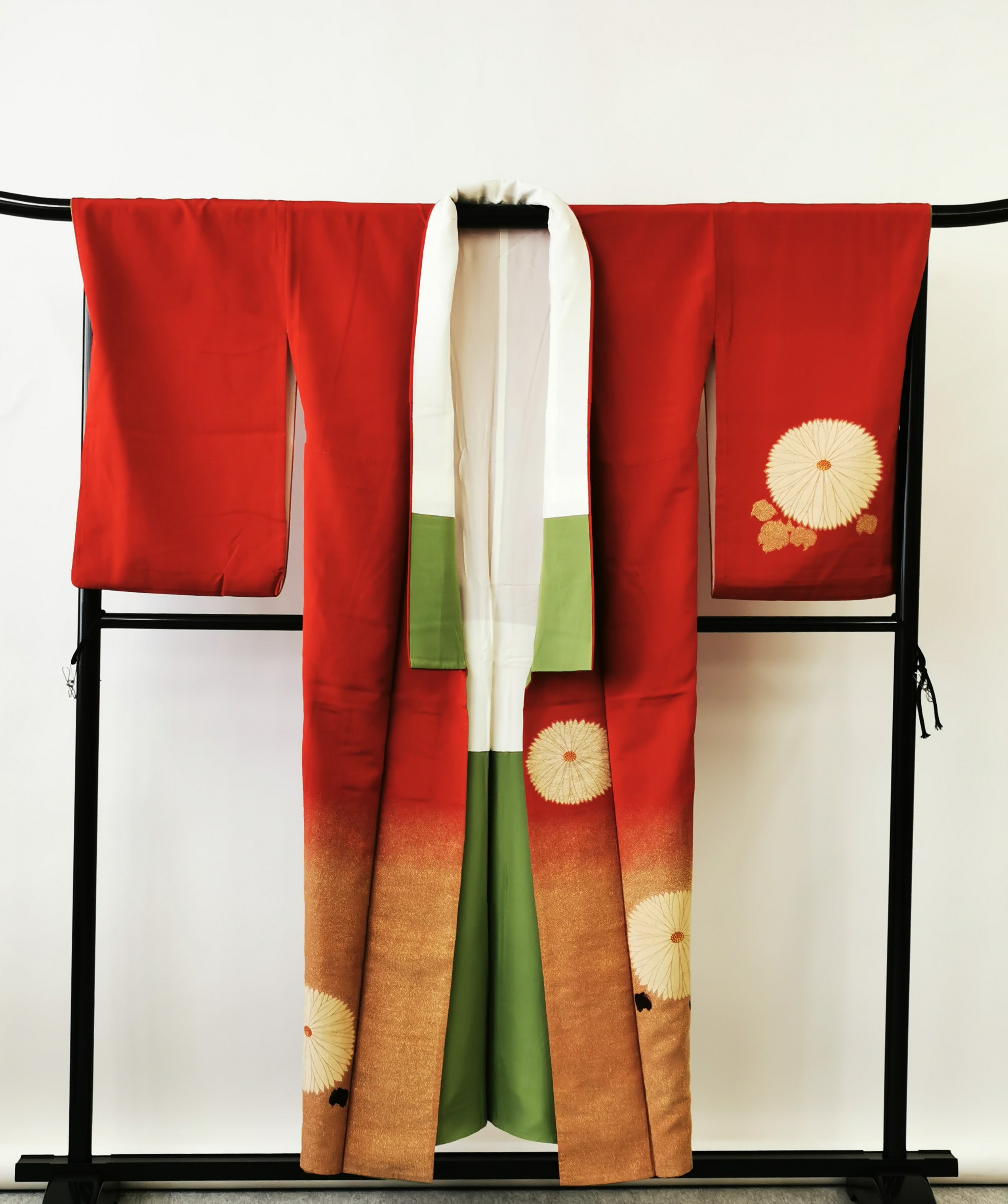 ♦KJ016 Women's kimono used Japanese clothes