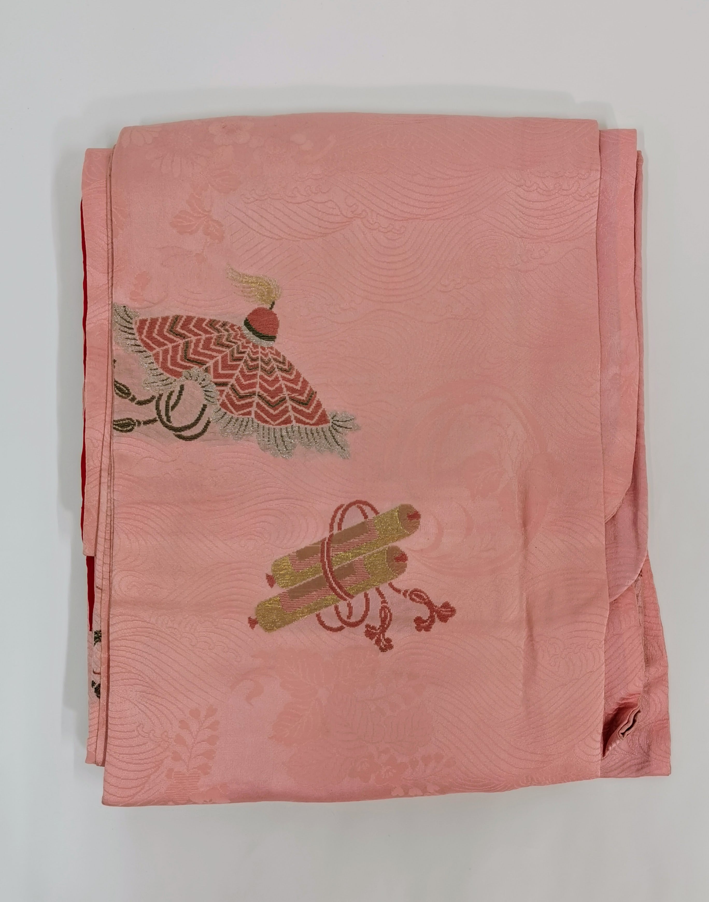 暖色系/着物まとめ売り5点 リユース◆twkn374