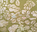 ◇KWH006 羽織 Haori 黄緑 古着 レトロ 和服