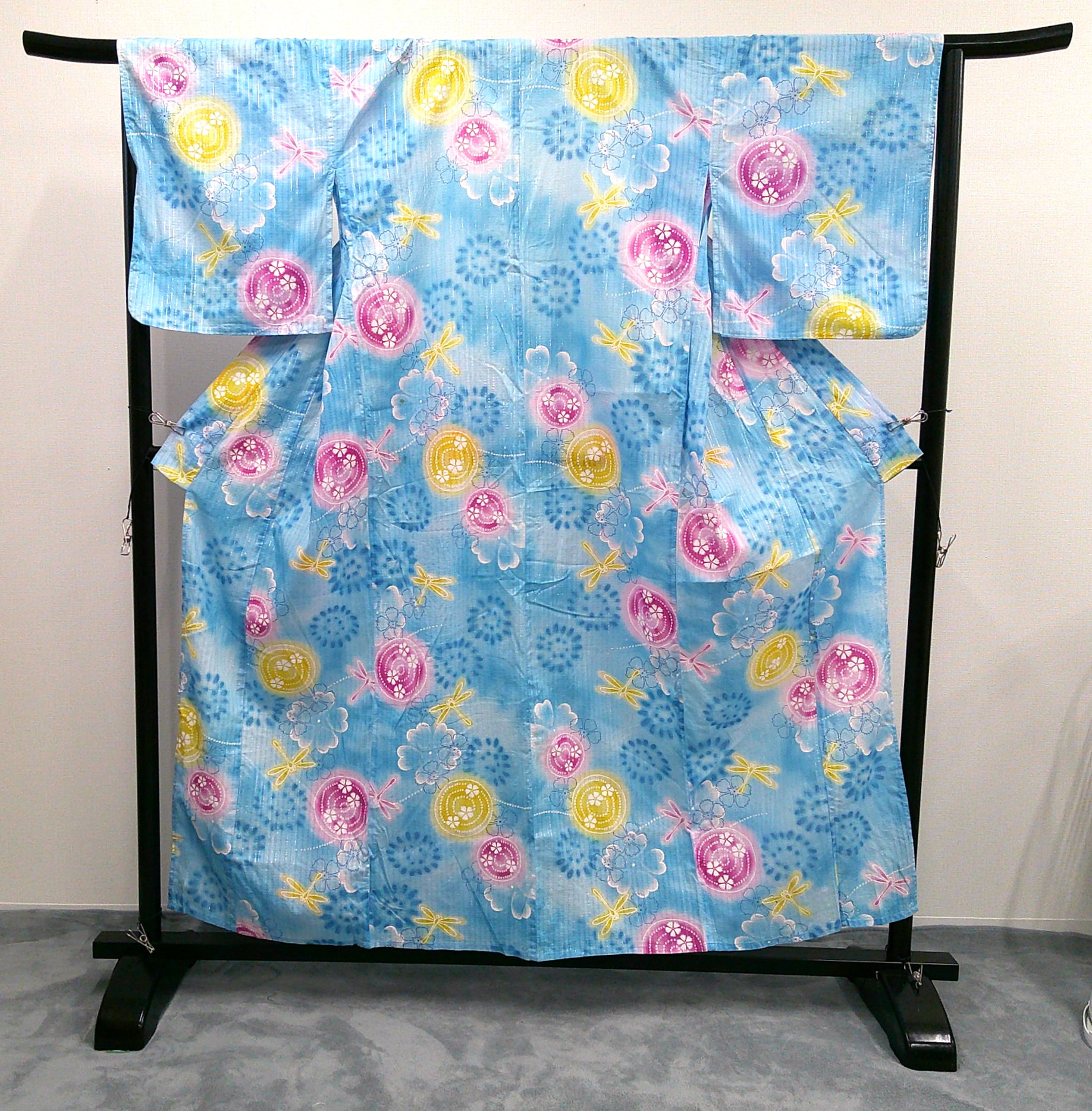 ◇KWY014 浴衣 Yukata 古着 レトロ 和服