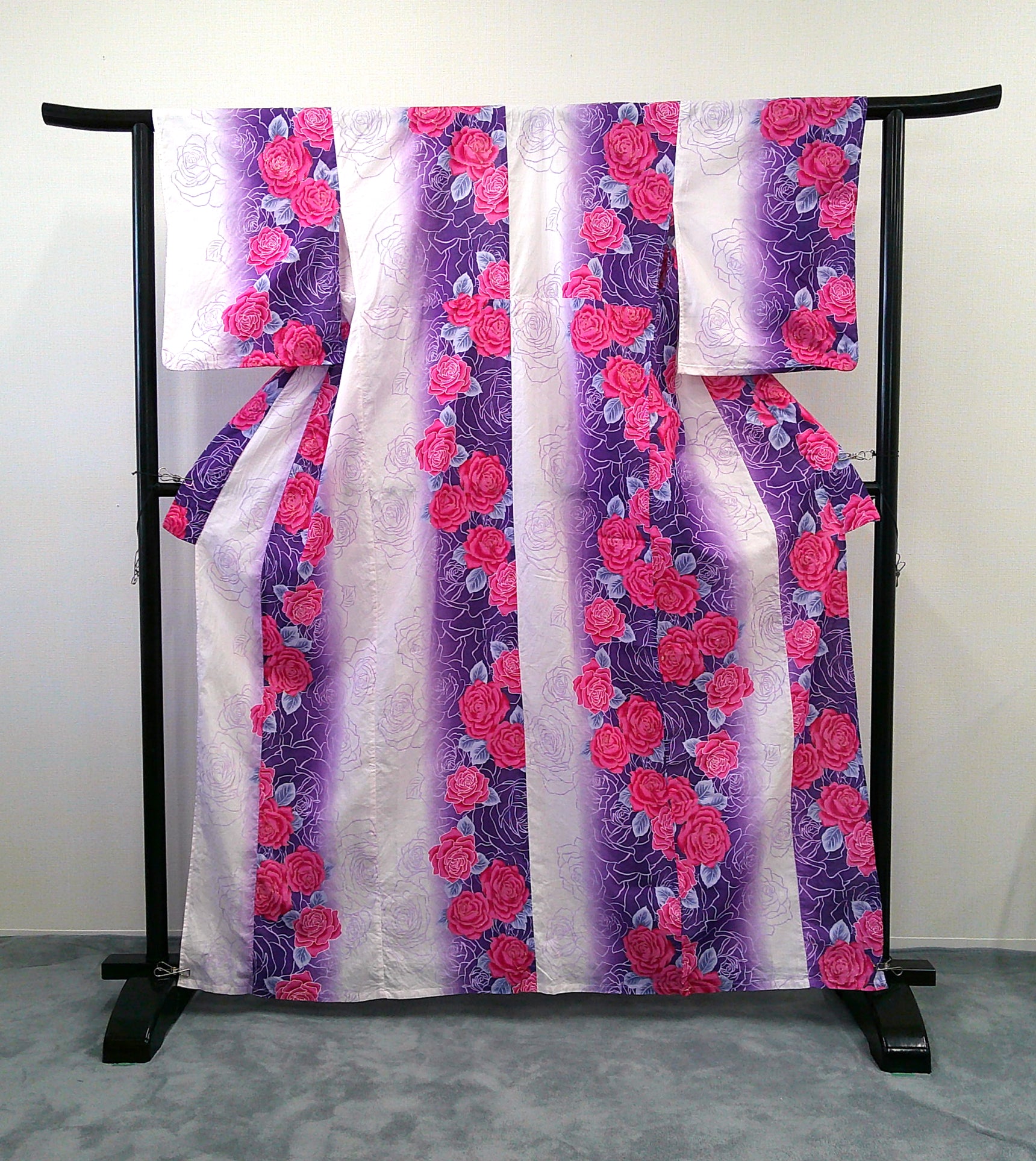 ◇KWY017 浴衣 Yukata 古着 レトロ 和服