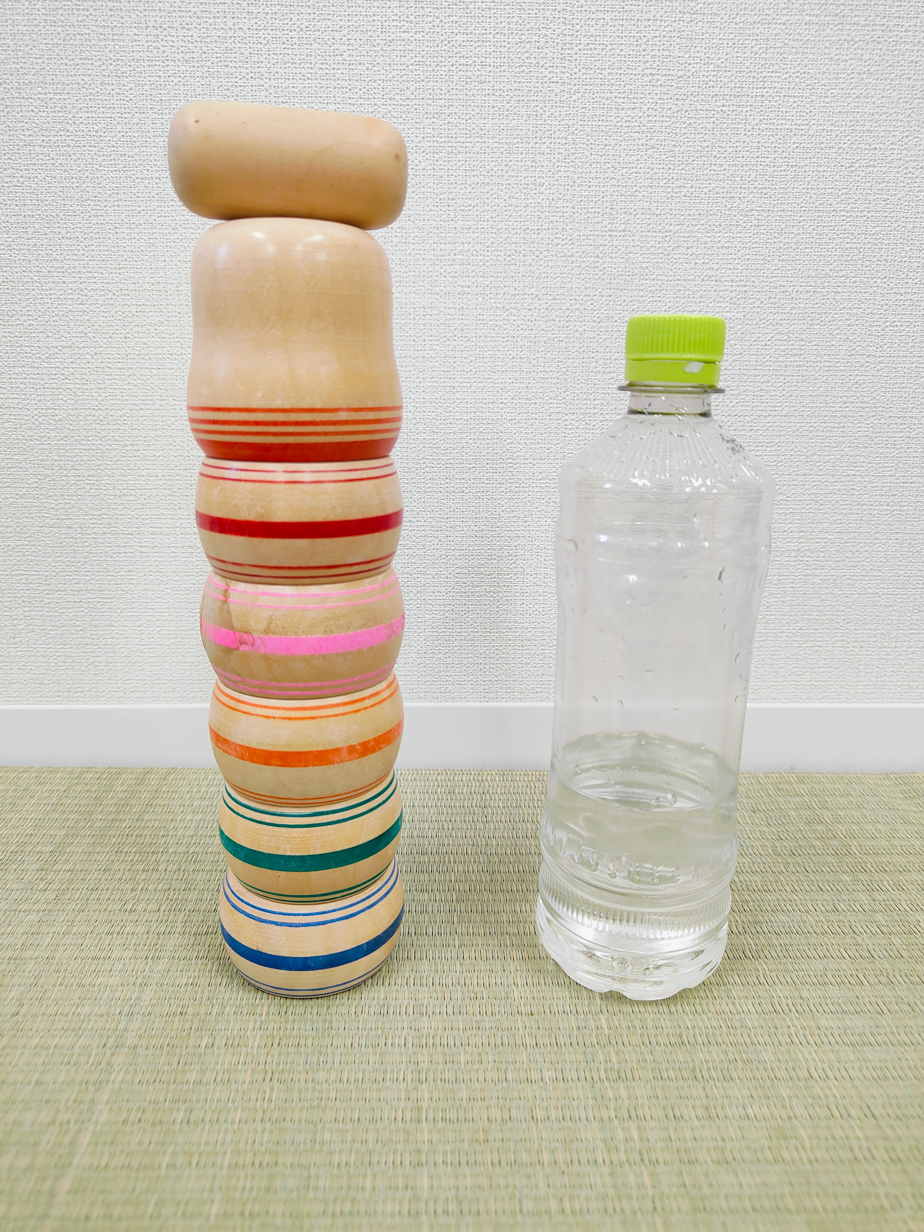 ◆KM032 だるま落とし 木製 だるま 遊び ゲーム 手作り 伝統品 昭和レトロ