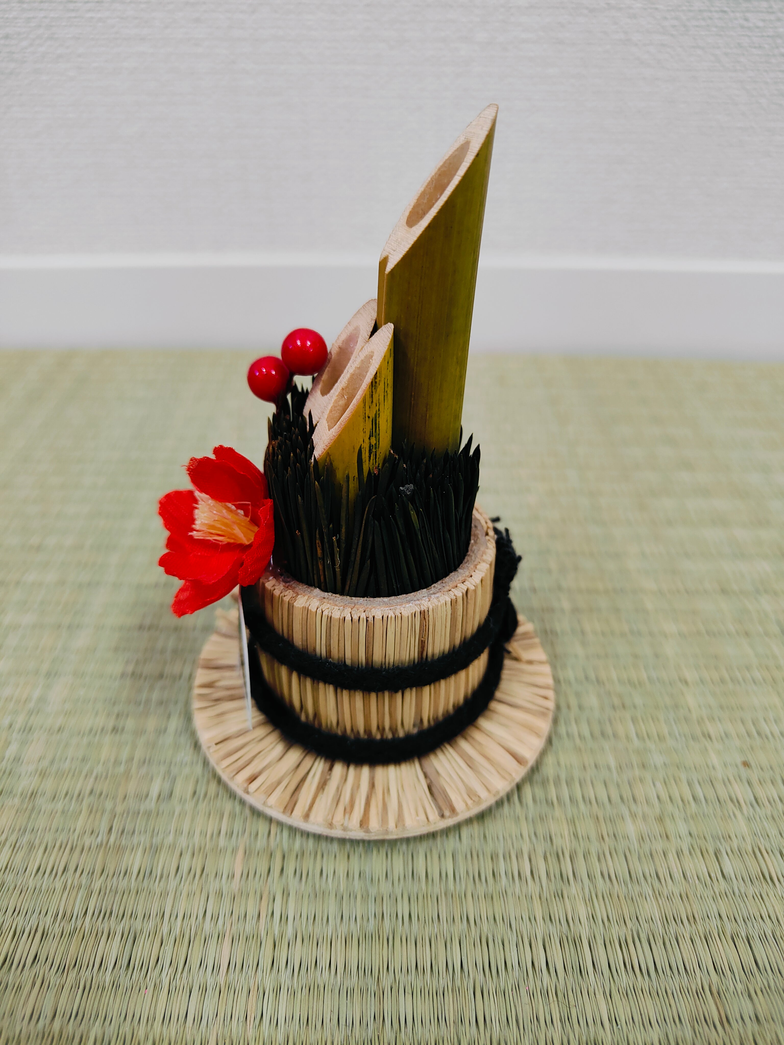 ◆KM037 門松 幸運 繁栄 新年 手作り 伝統品 縁起物