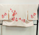◇KWH049 羽織 総絞り 袷羽織 Haori  桜 ピンク系 古着