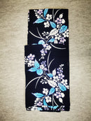 ♦KJ009 Women’s yukata (light cotton kimono worn in the summer or used as a bathrobe)