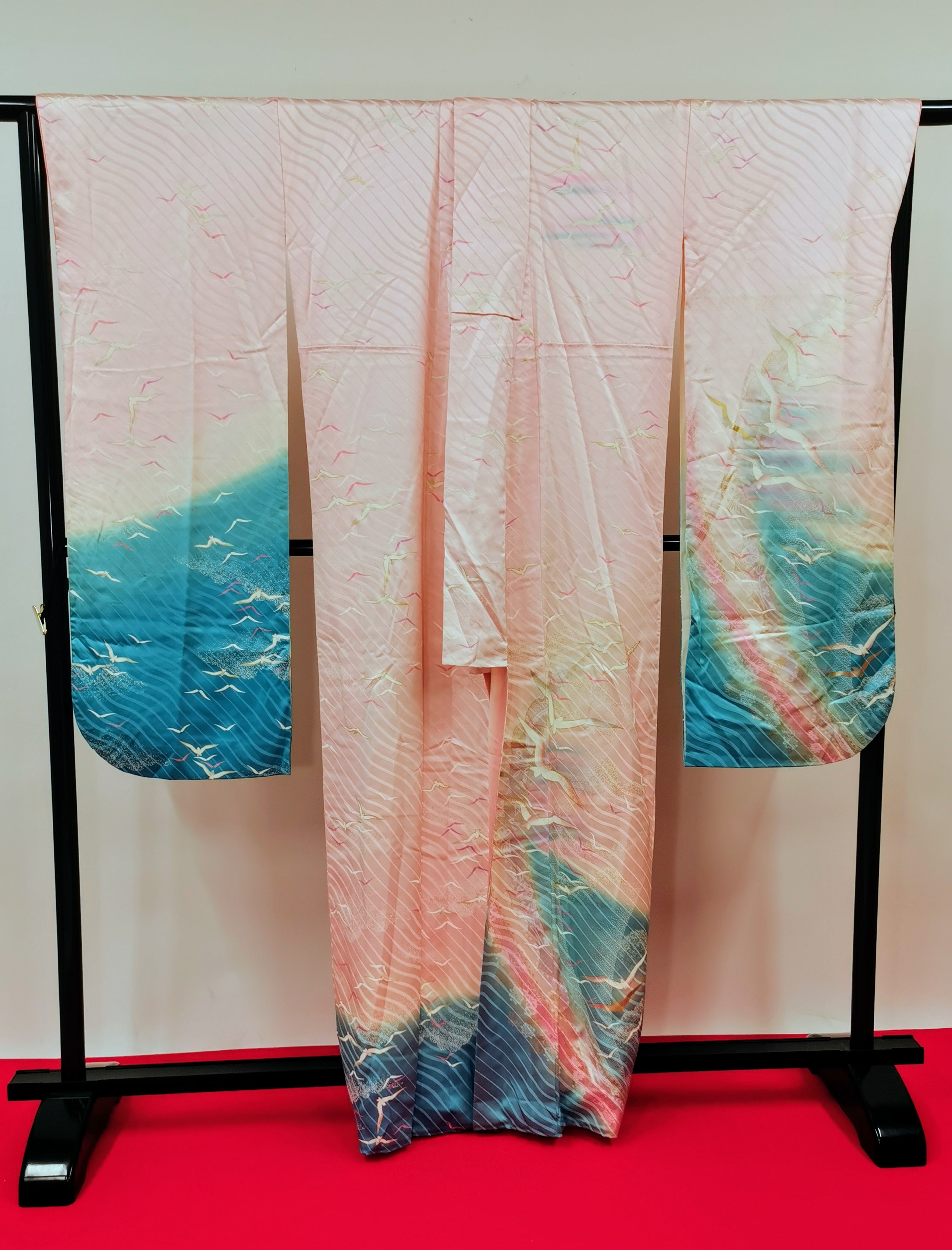 振袖 正絹 古着  結婚式 卒業式 成人式◆twf247