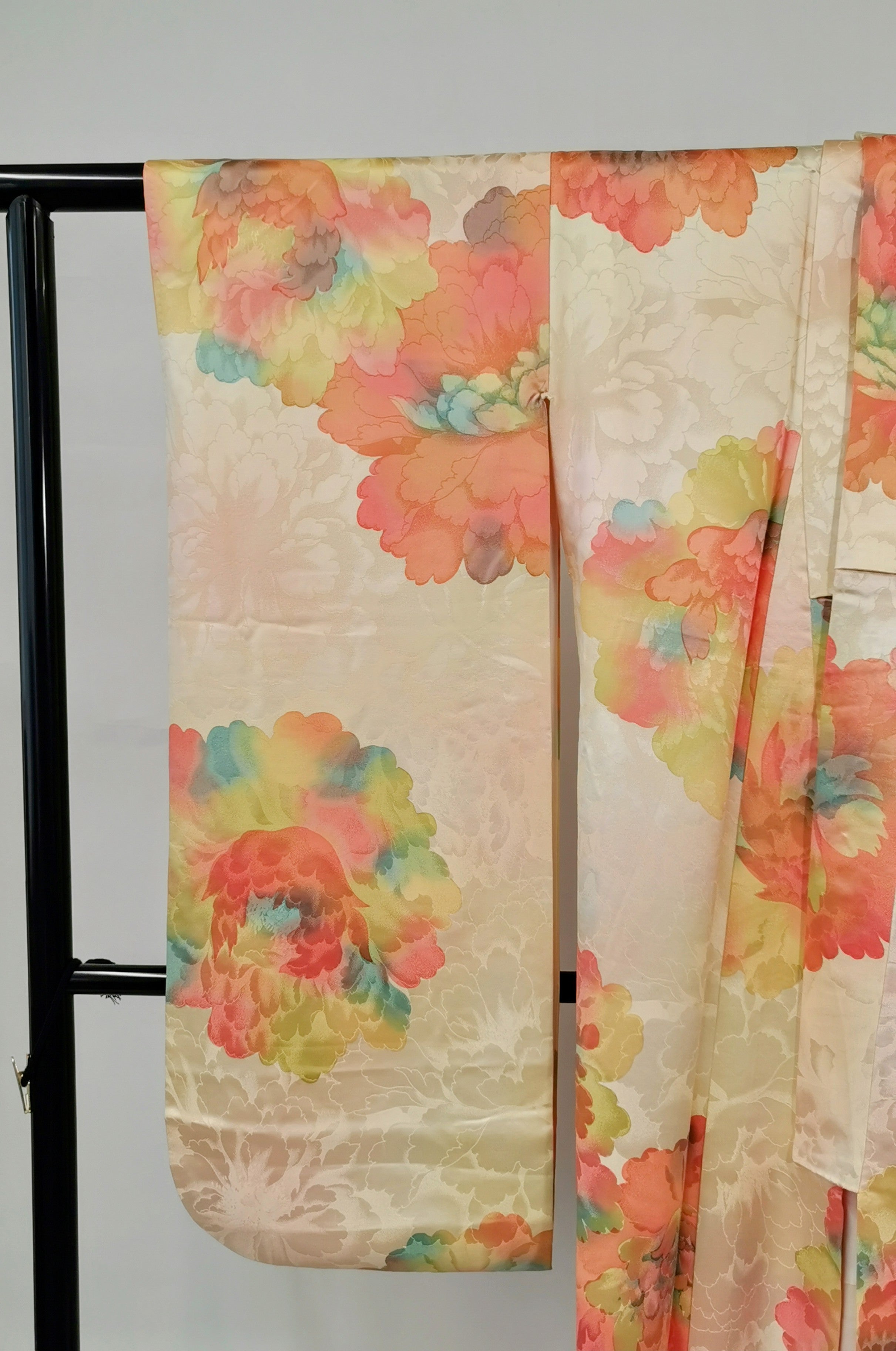 ♦KJ061 Kimono usato da donna, 5 pezzi, antico, formale, usato, abiti giapponesi