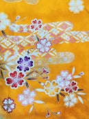 ♦KJ061 Kimono usato da donna, 5 pezzi, antico, formale, usato, abiti giapponesi