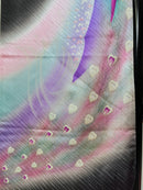 ♦KJ061 Kimono usato da donna, 5 pezzi, antico, formale, usato, abiti giapponesi