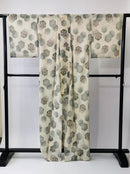 Summer kimono Komon Hexagonal pattern Floral pattern Reuse ◆twkk641