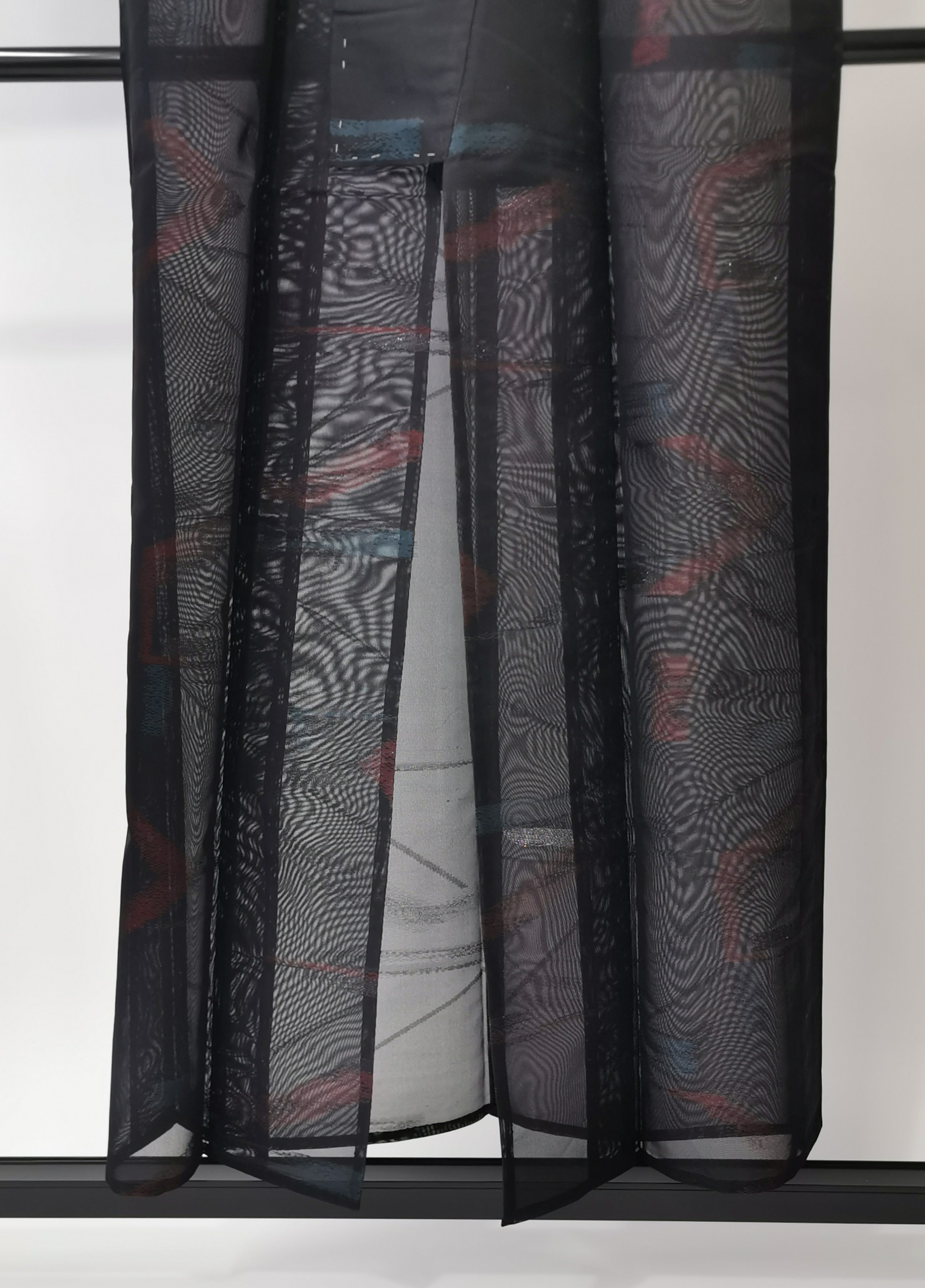 Summer kimono, komon, women's, cool Reuse ◆twkk642